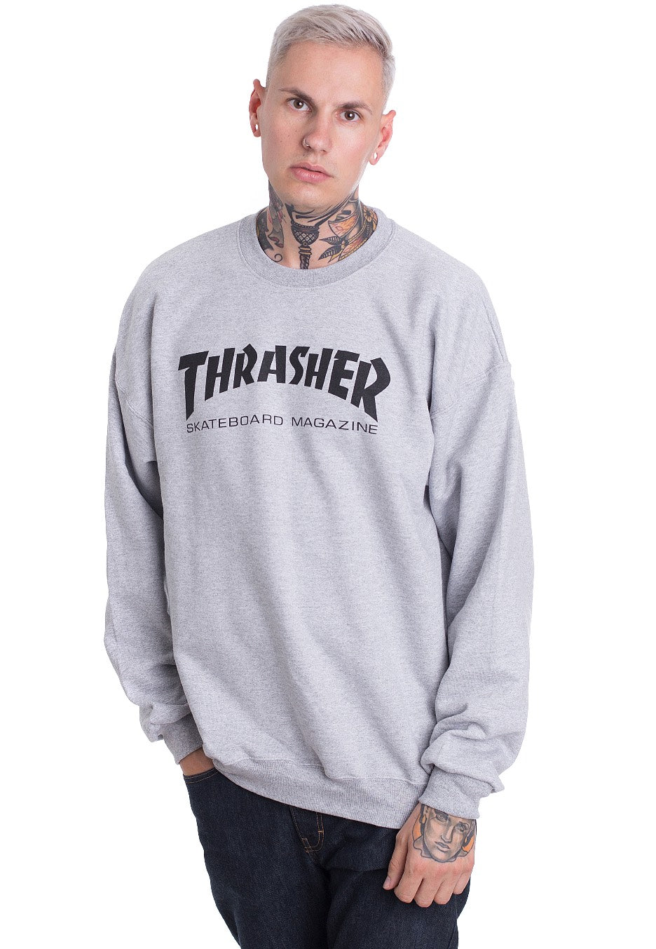Thrasher - Thrasher Skate-Mag Grey - Sweater | Men-Image
