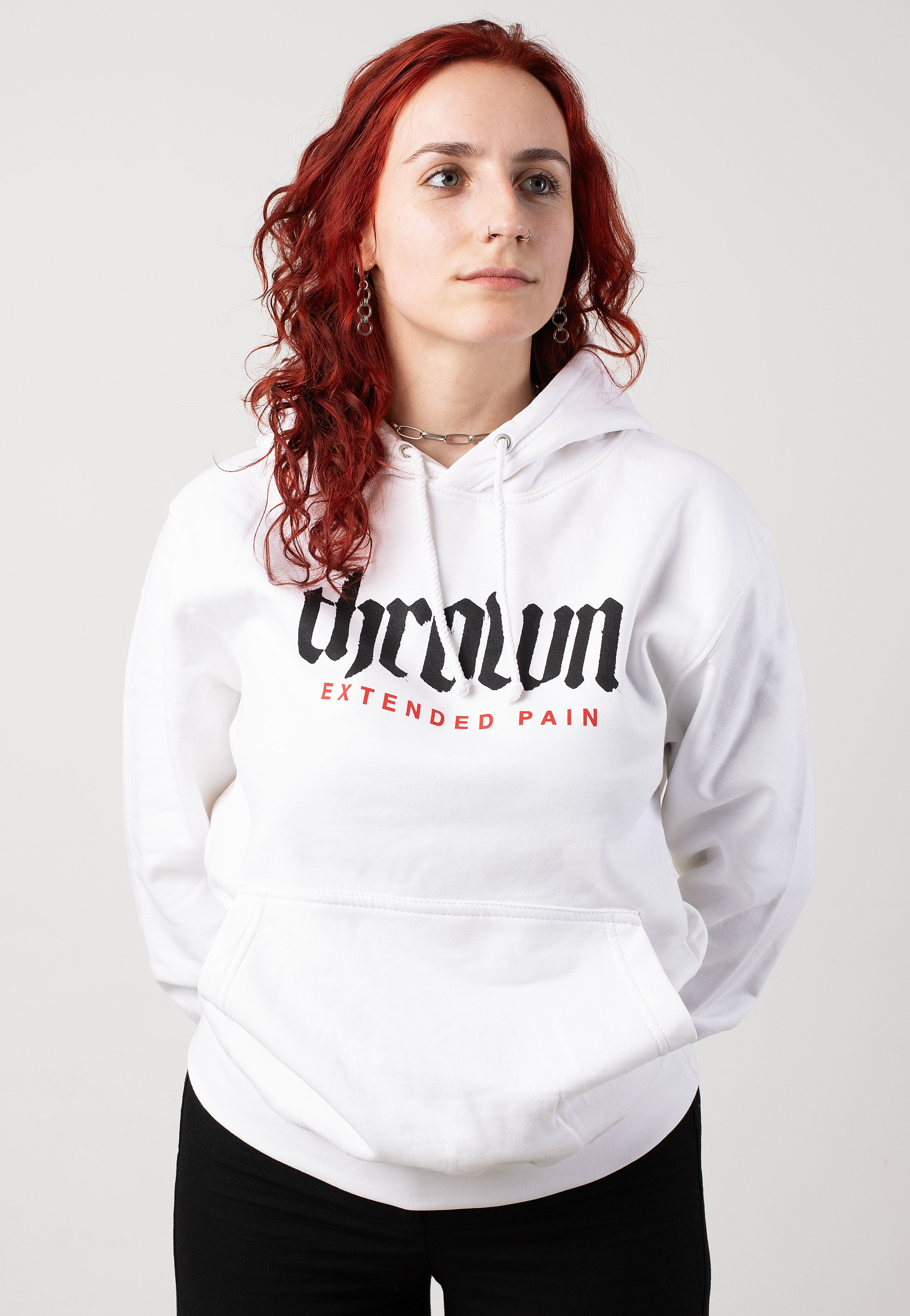 Thrown - Extended Pain White - Hoodie | Women-Image