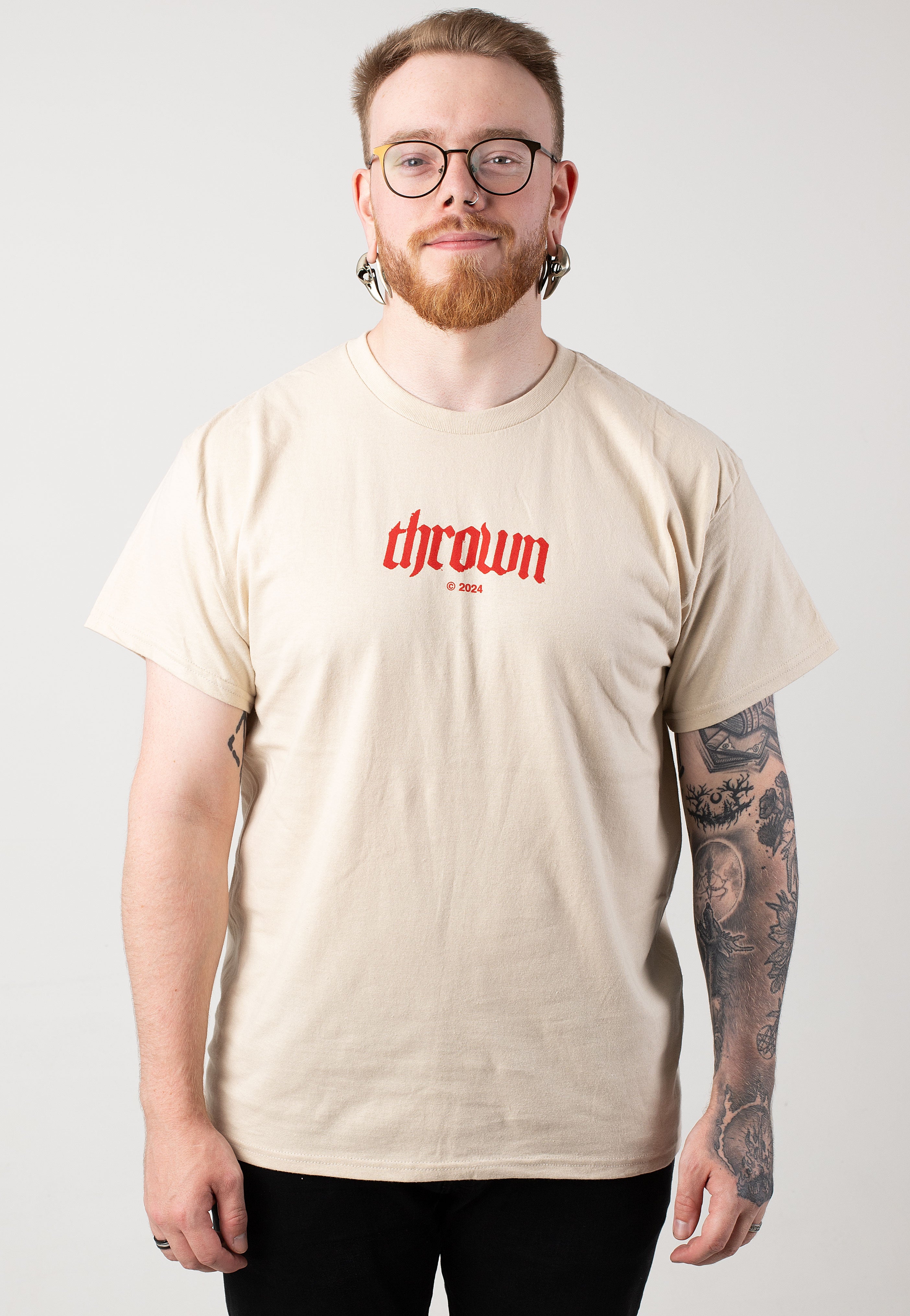 Thrown - Logo C 2024 Sand - T-Shirt | Men-Image