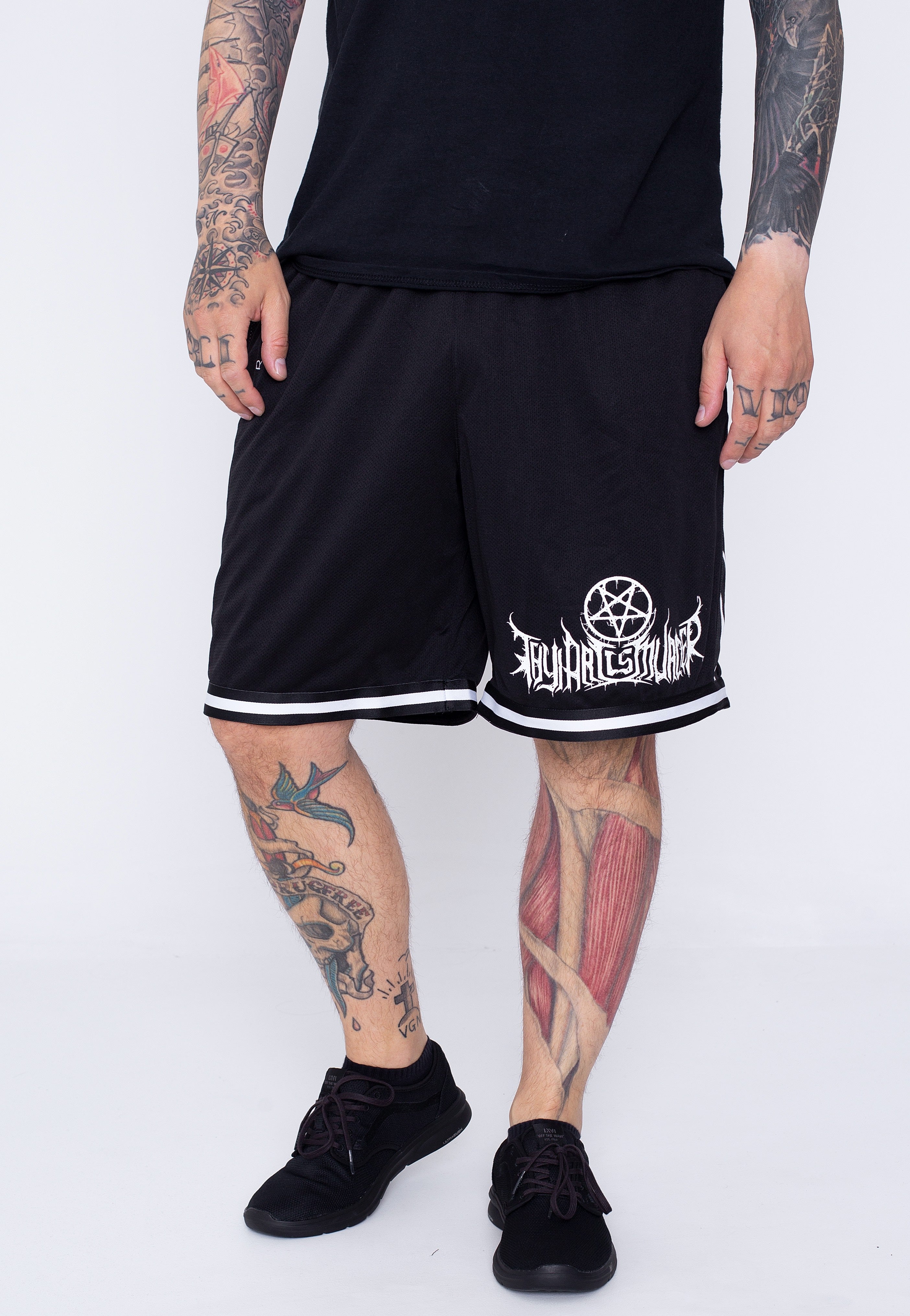 Thy Art Is Murder - Holy War Striped - Shorts | Men-Image