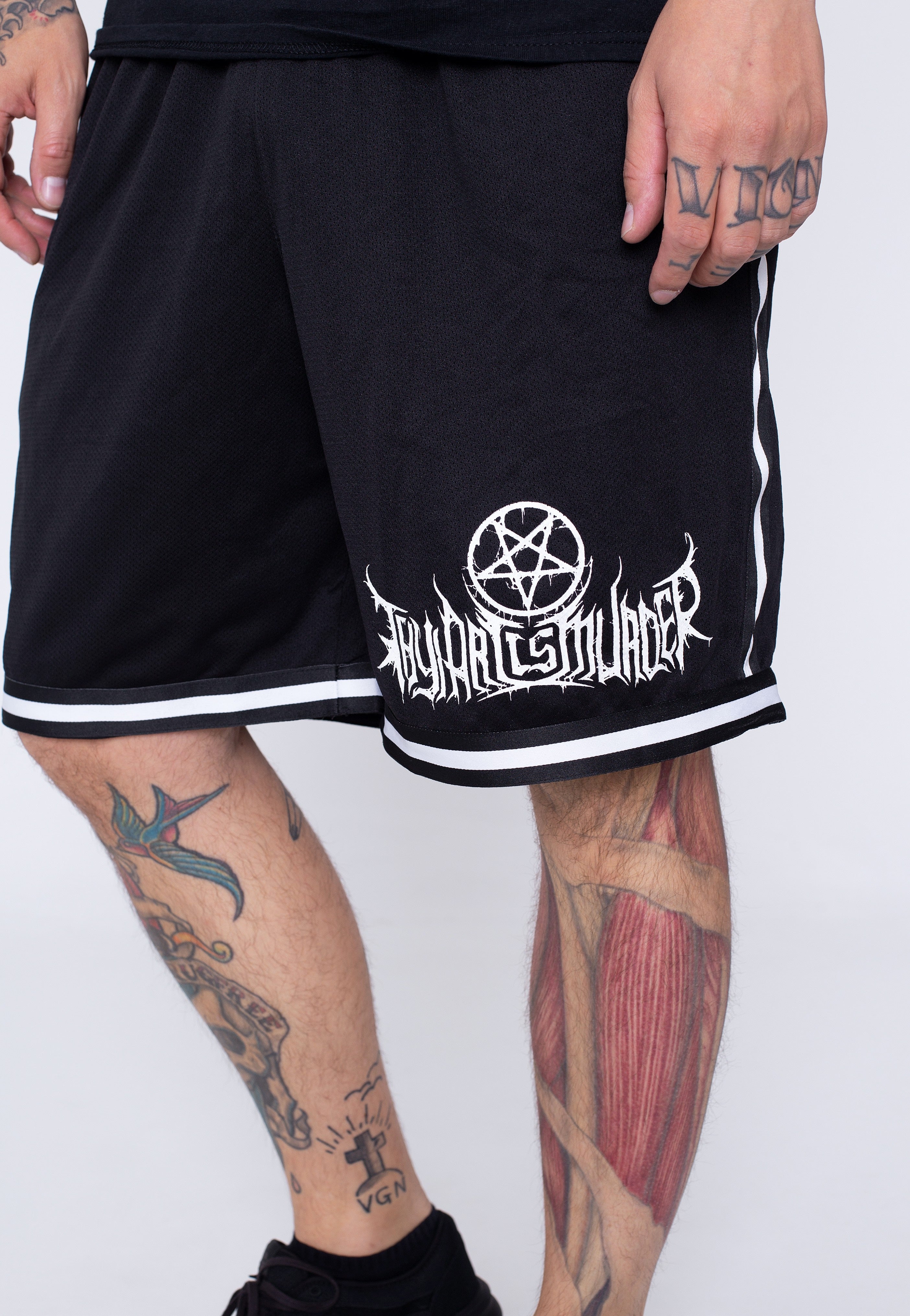 Thy Art Is Murder - Holy War Striped - Shorts | Men-Image