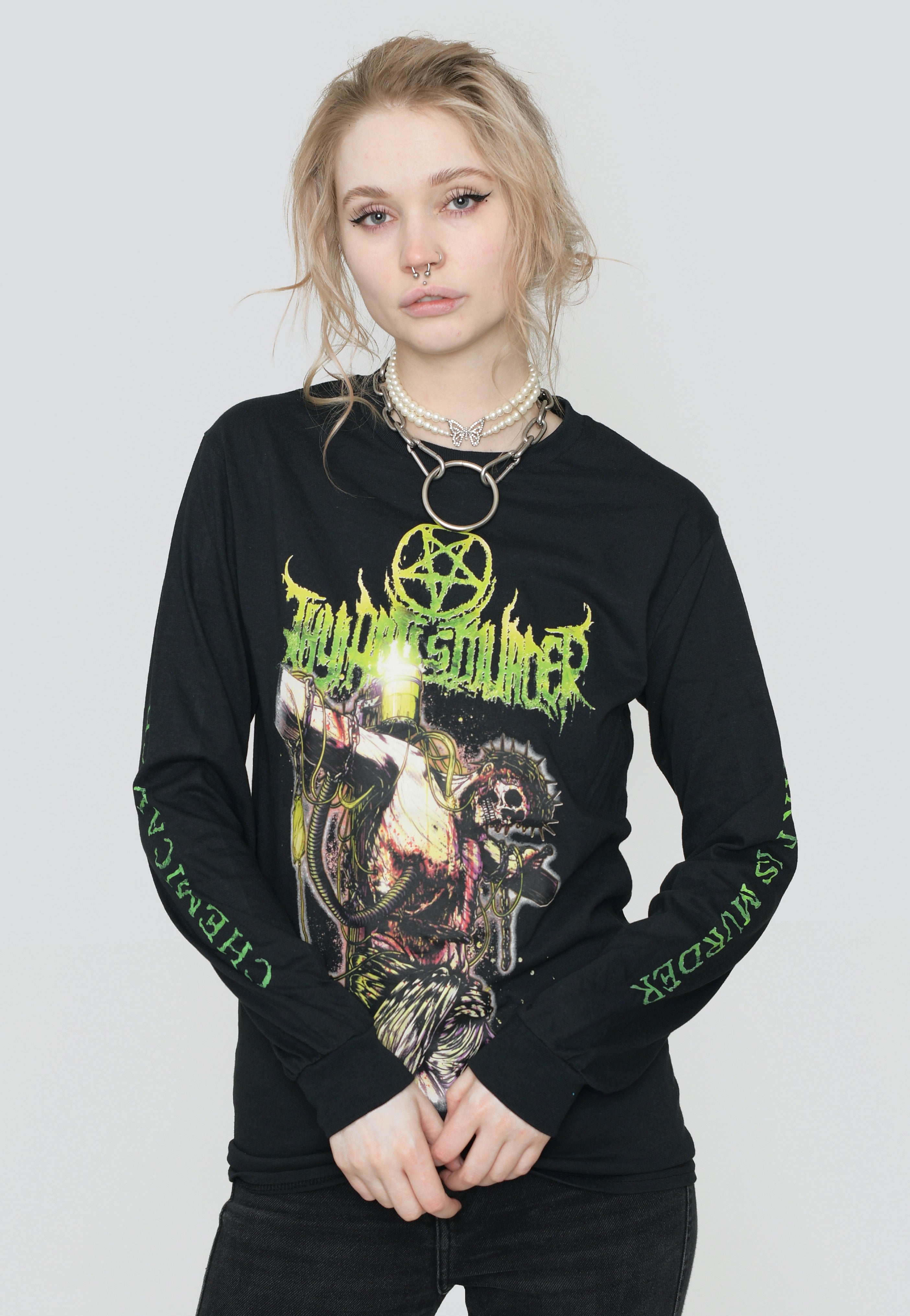 Thy Art Is Murder - Chemical Christ - Longsleeve | Women-Image