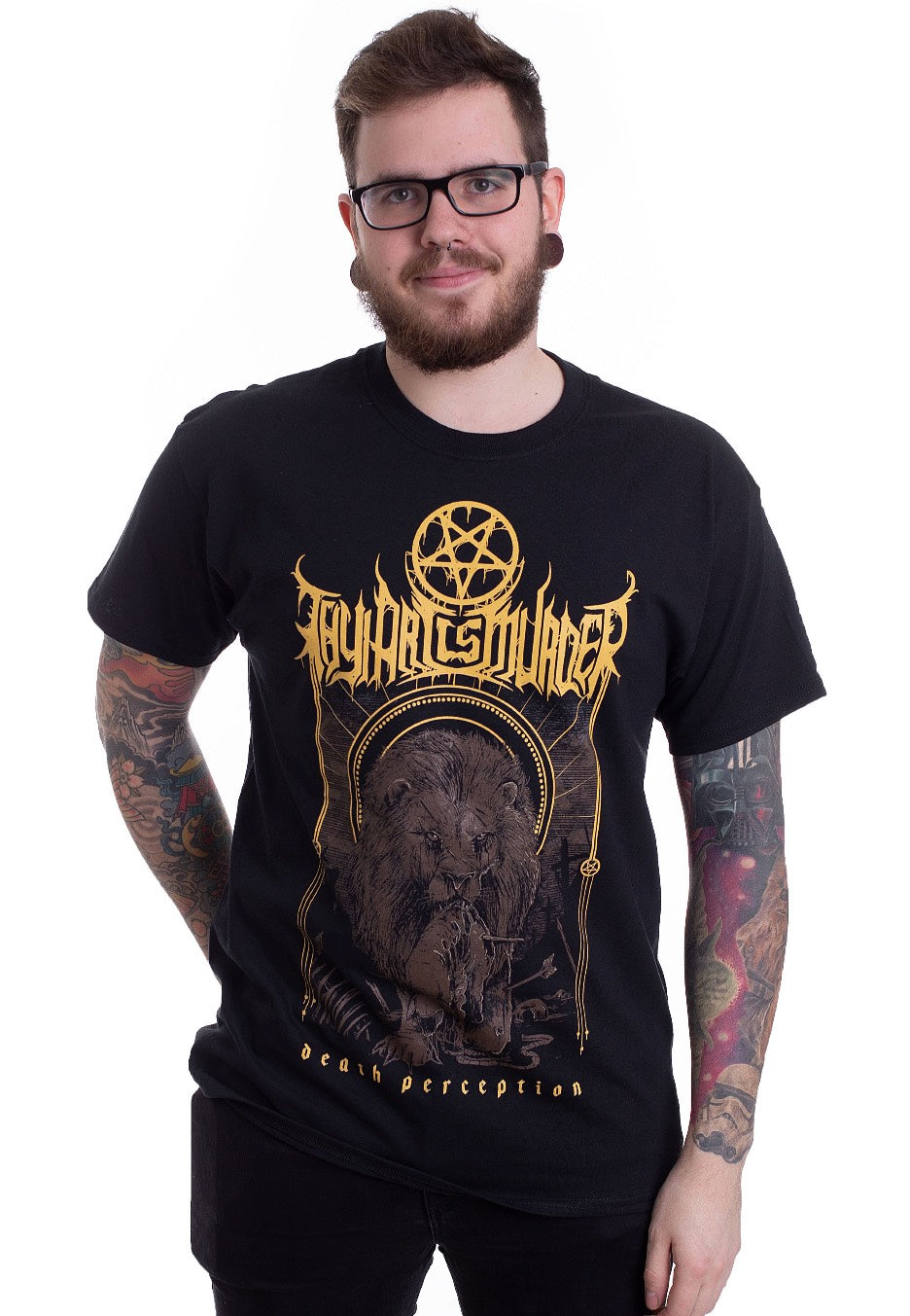 Thy Art Is Murder - Death Perception Lion - T-Shirt | Men-Image