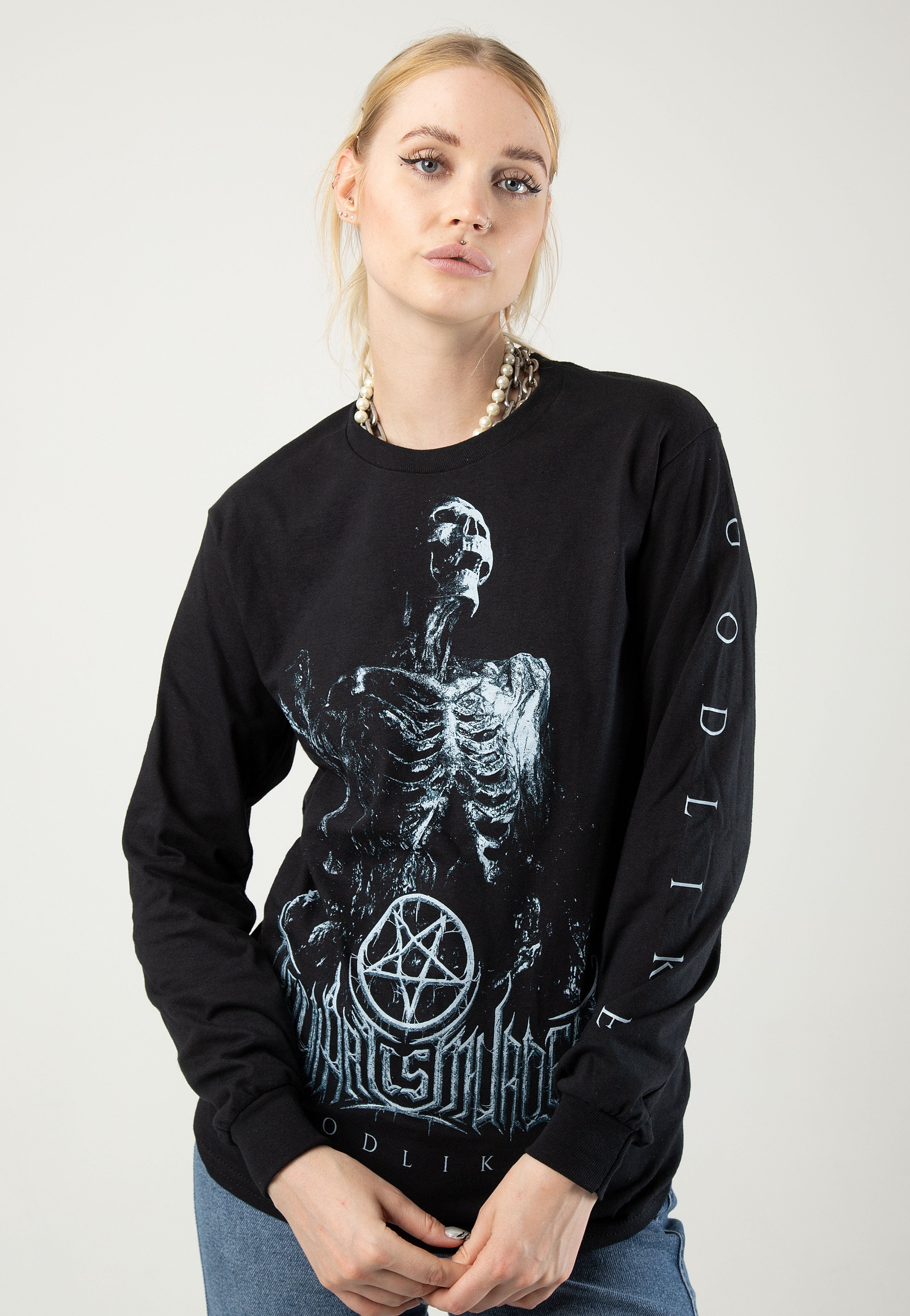 Thy Art Is Murder - Godlike Cover - Longsleeve | Women-Image