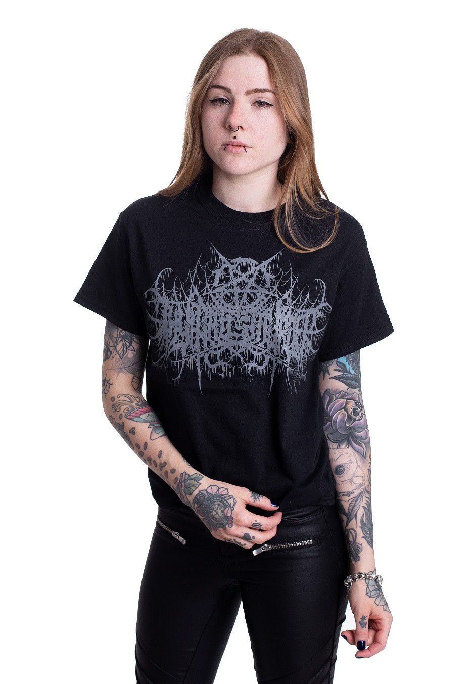 Thy Art Is Murder - Grey New Logo - T-Shirt | Women-Image