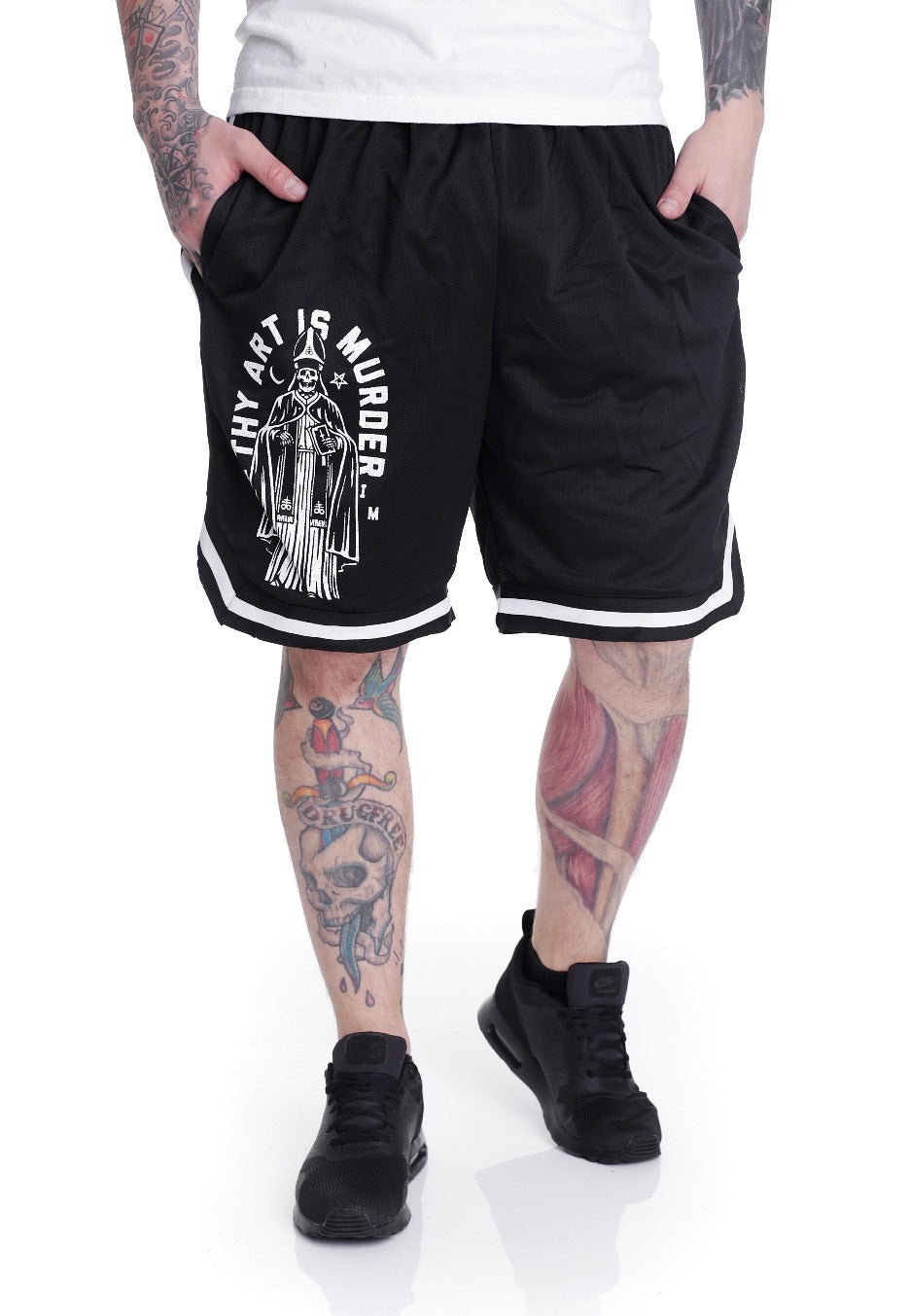 Thy Art Is Murder - Holy Priest Striped - Shorts | Men-Image