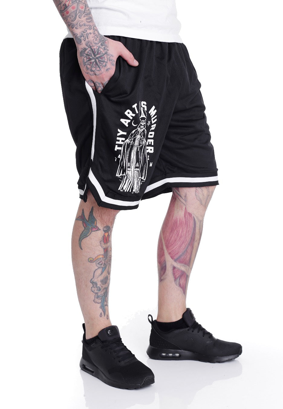 Thy Art Is Murder - Holy Priest Striped - Shorts | Men-Image