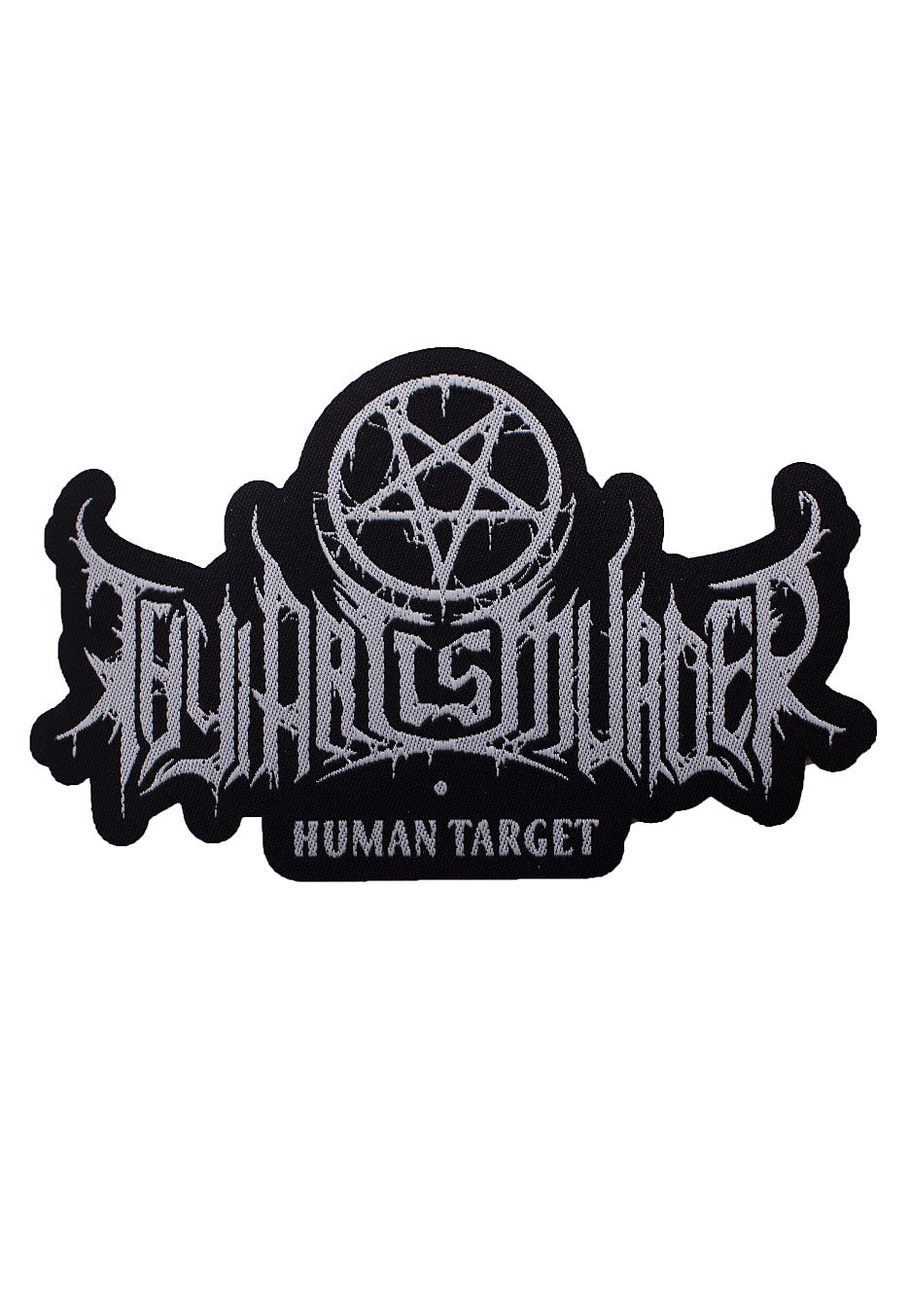 Thy Art Is Murder - Human Target Die Cut - Patch | Neutral-Image