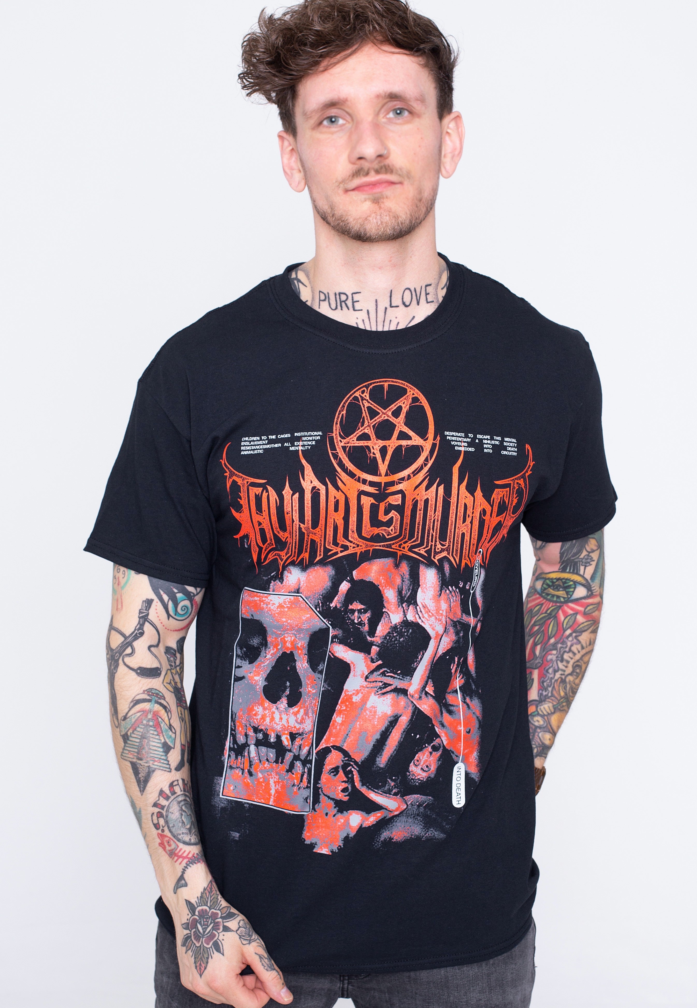 Thy Art Is Murder - Into Death - T-Shirt | Men-Image