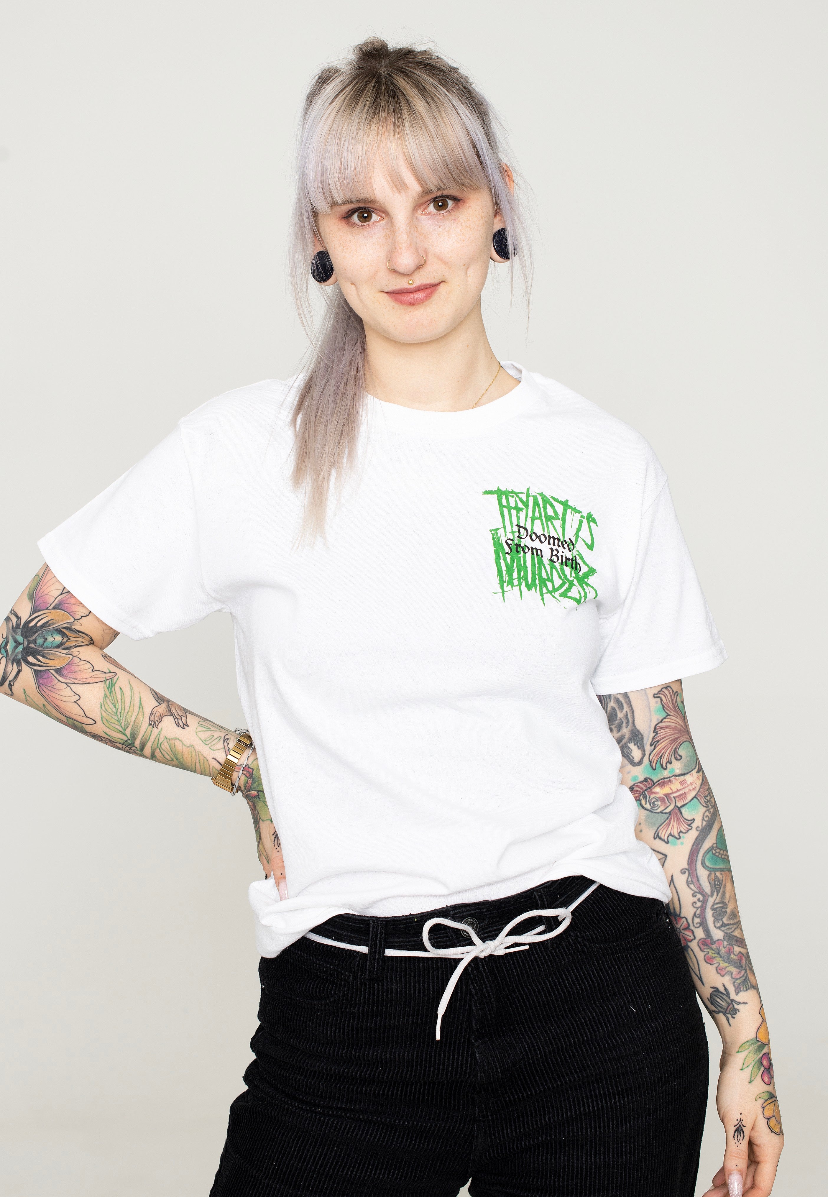 Thy Art Is Murder - Leaf White - T-Shirt | Women-Image