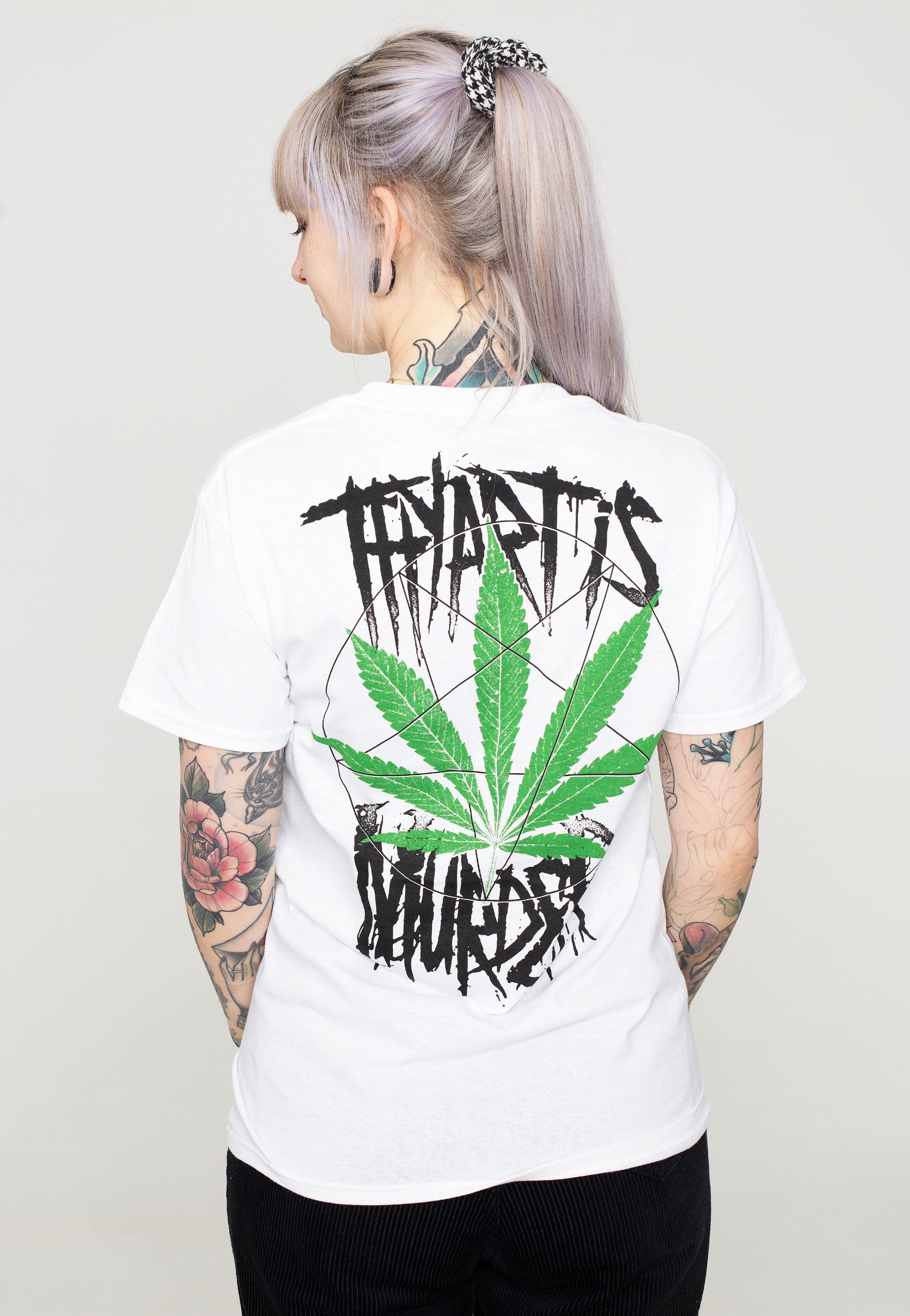 Thy Art Is Murder - Leaf White - T-Shirt | Women-Image