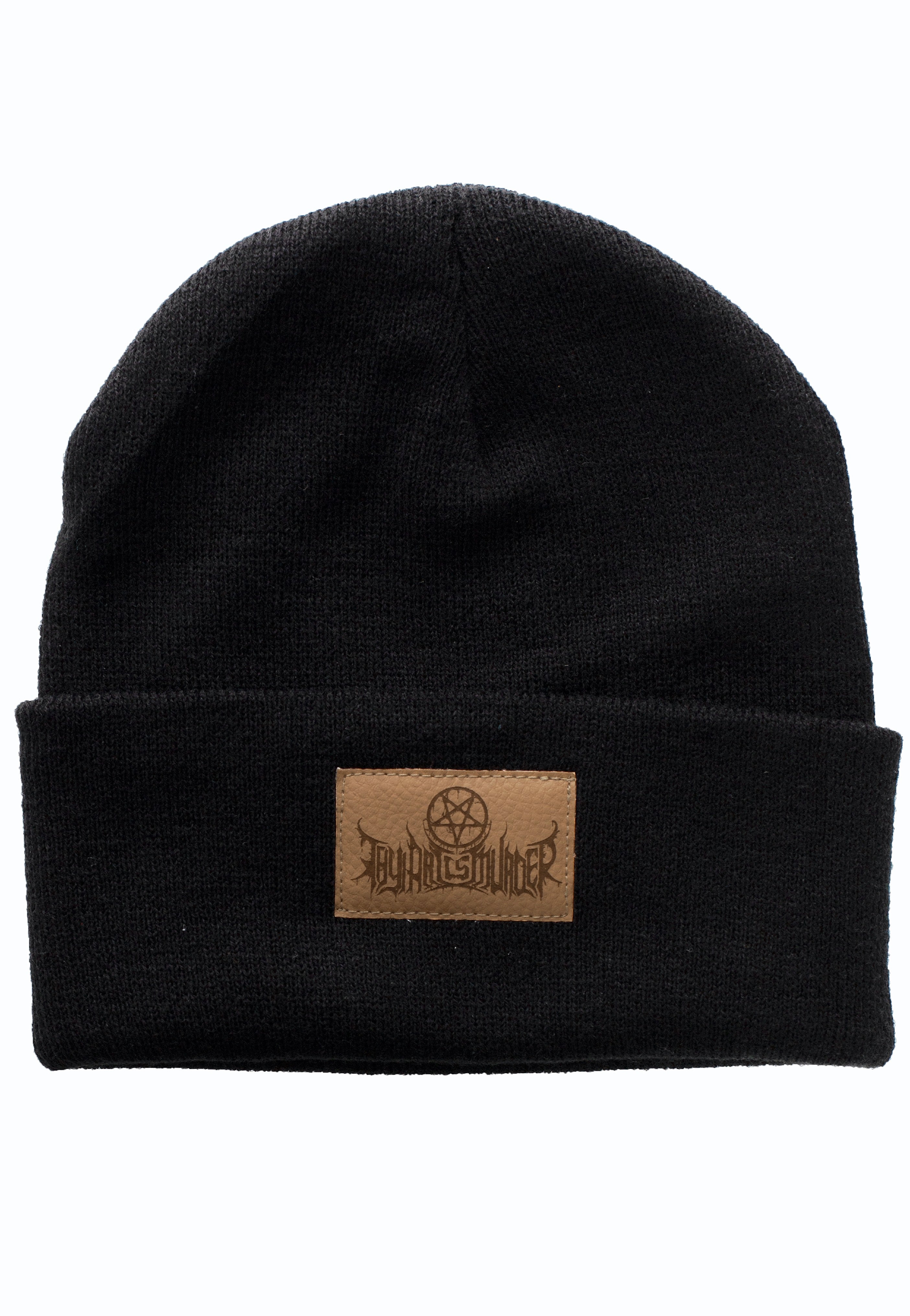 Thy Art Is Murder - Logo Fake Leather Patch - Beanie | Men-Image