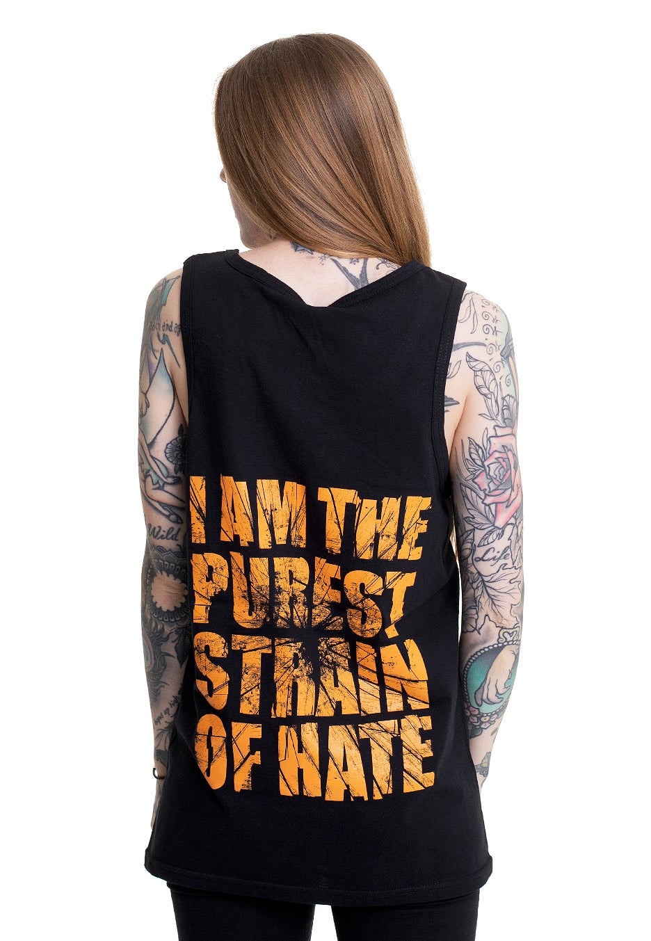 Thy Art Is Murder - Orange Strain Logo - Tank | Women-Image