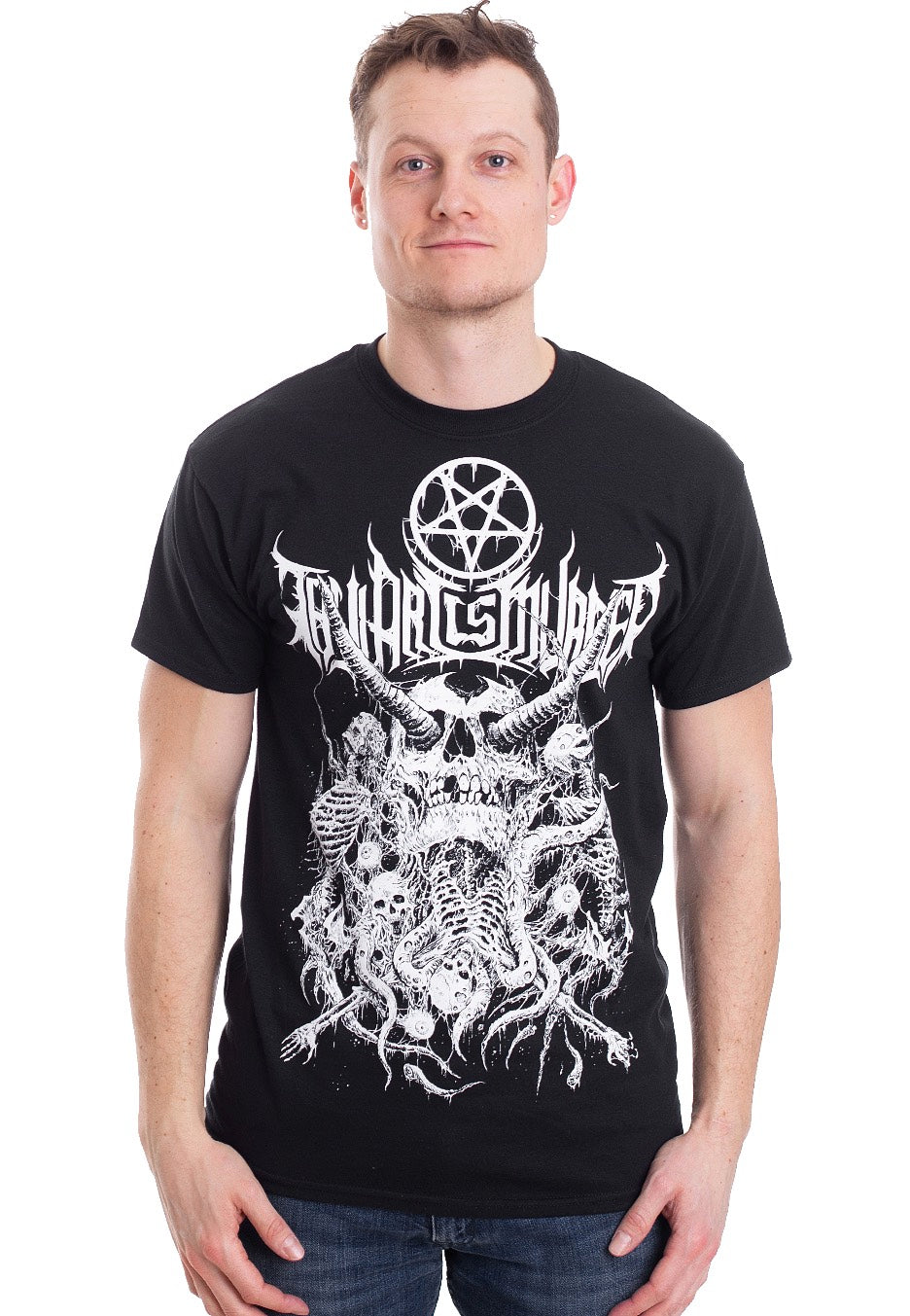 Thy Art Is Murder - Riddick Skull - T-Shirt | Men-Image