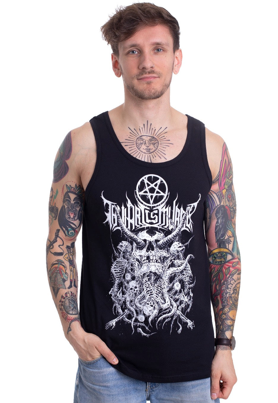 Thy Art Is Murder - Riddick Skull - Tank | Men-Image