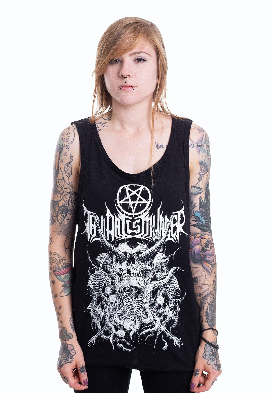 Thy Art Is Murder - Riddick Skull - Tank | Women-Image