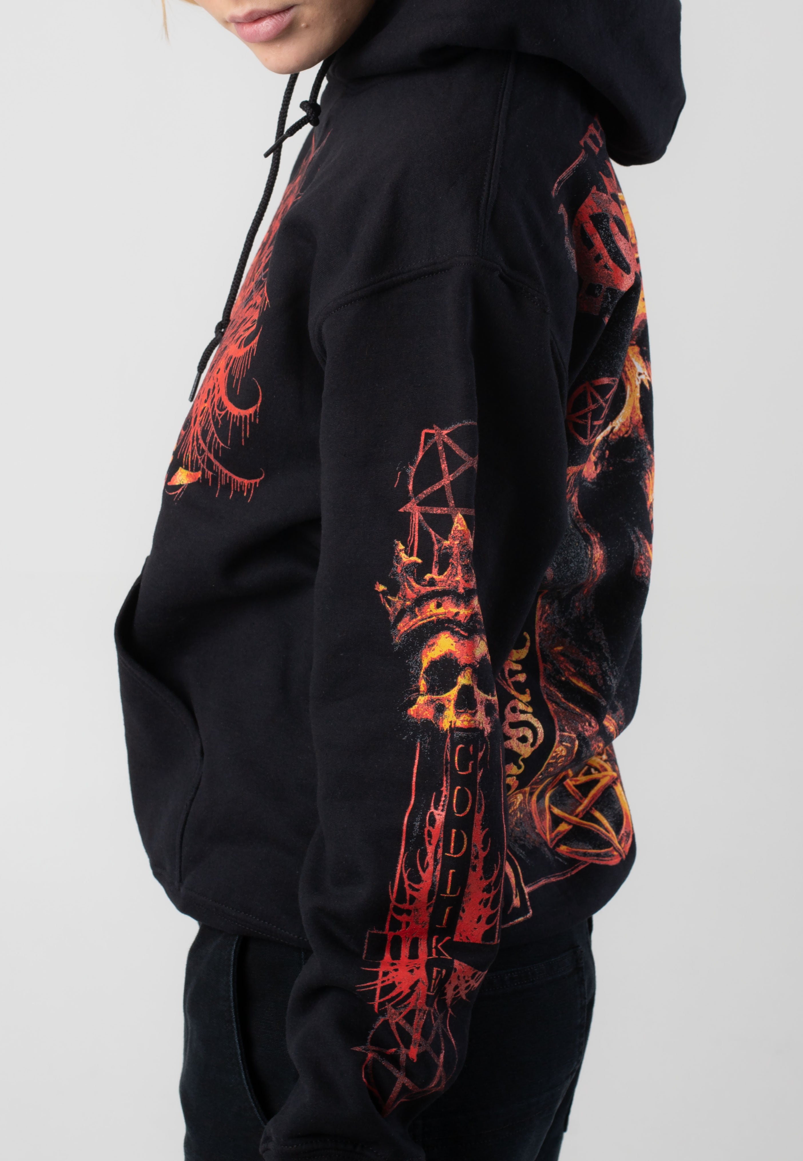 Thy Art Is Murder - Skull King - Hoodie | Women-Image