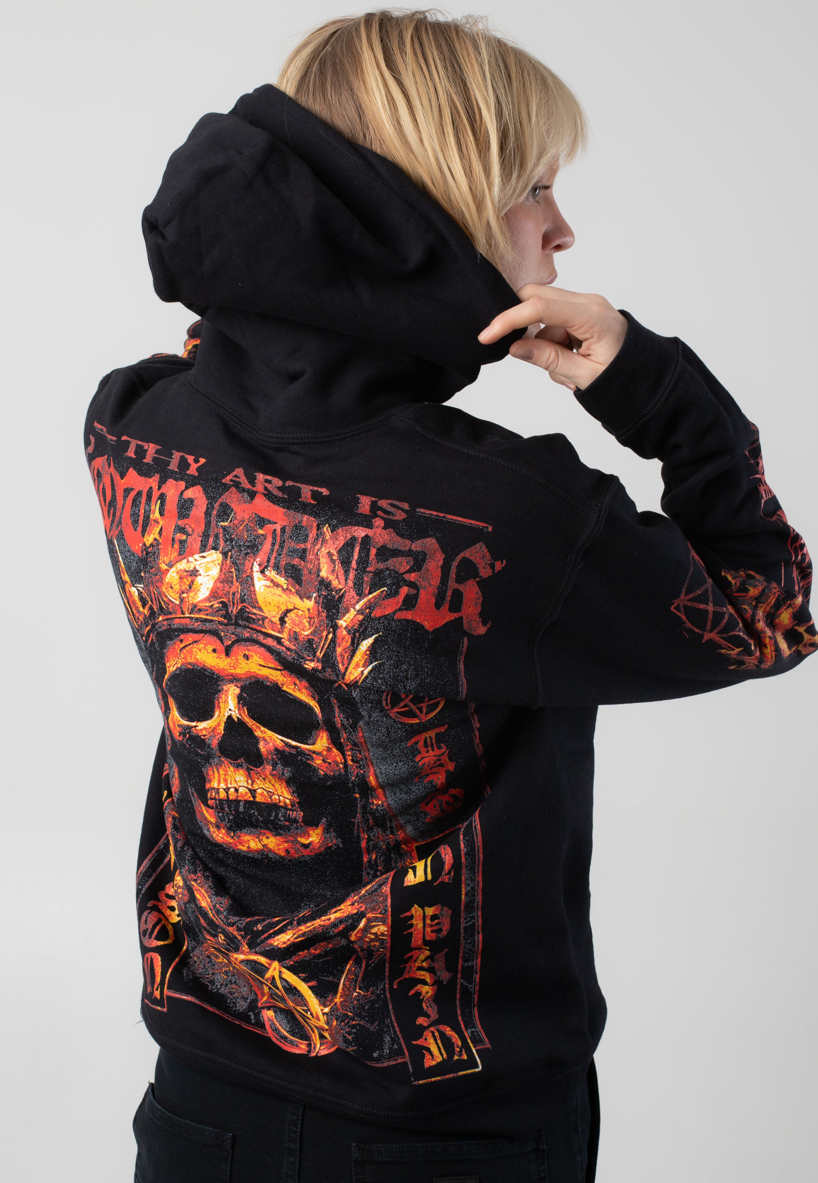 Thy Art Is Murder - Skull King - Hoodie | Women-Image