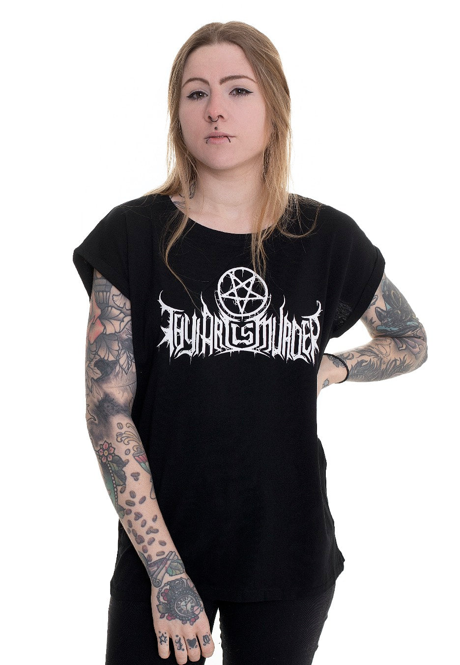 Thy Art Is Murder - Strain Extended Shoulder - Girly | Women-Image