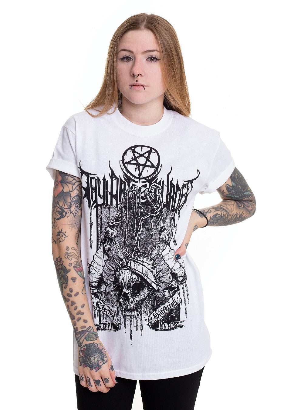 Thy Art Is Murder - Suffering White - T-Shirt | Women-Image