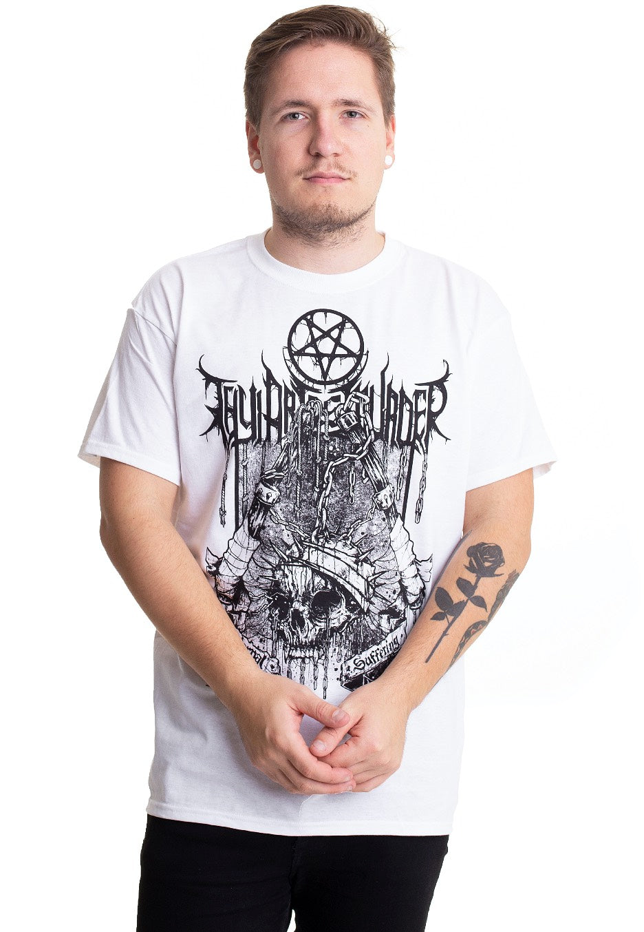 Thy Art Is Murder - Suffering White - T-Shirt | Men-Image