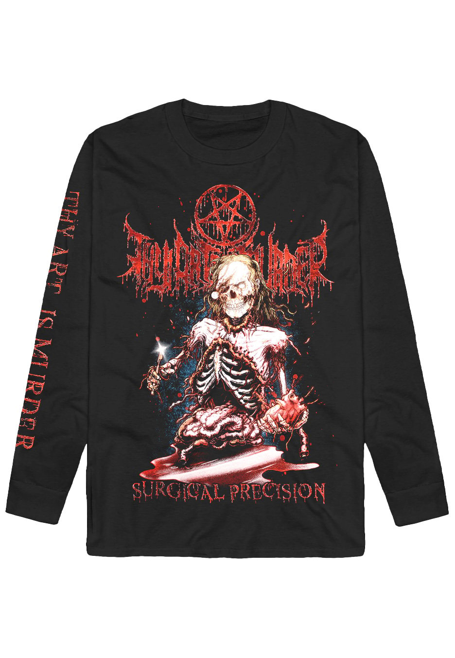 Thy Art Is Murder - Surgical Precision - Longsleeve | Neutral-Image