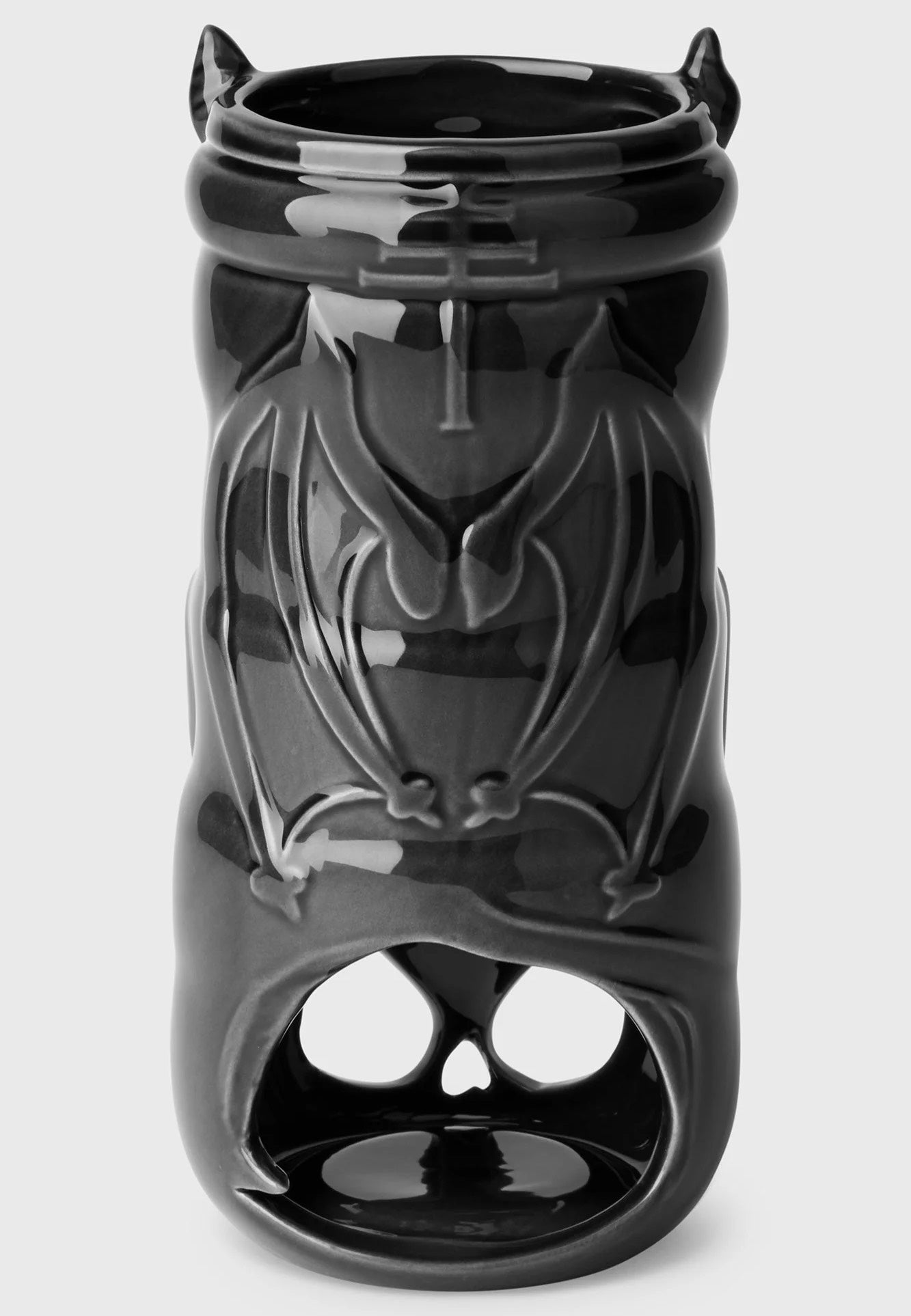 Killstar - Tiki Demon Black - Tealight Holder | Neutral-Image