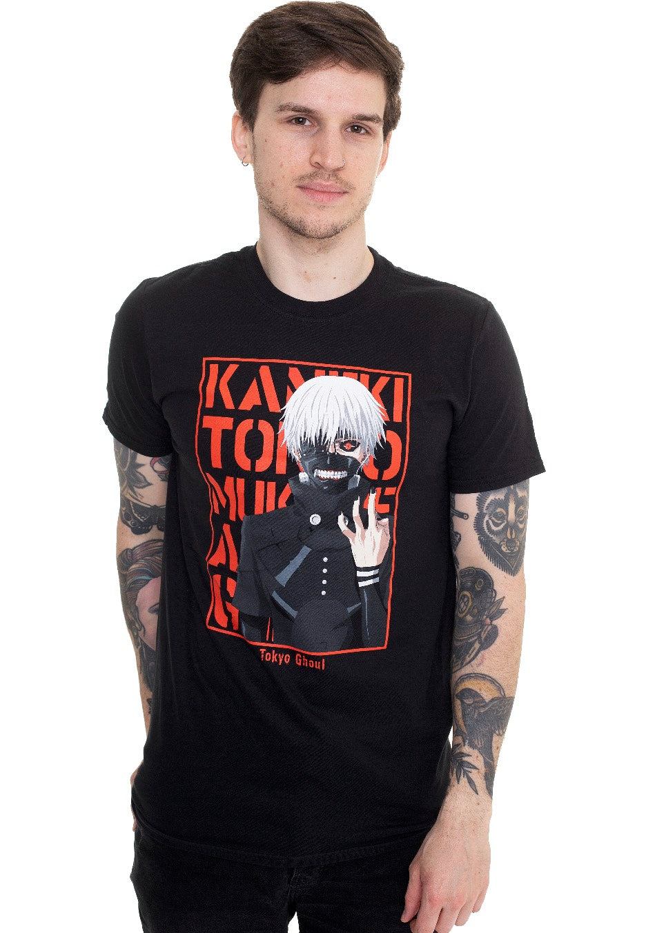 Tokyo Ghoul - Kaneki's Ready - T-Shirt | Men-Image