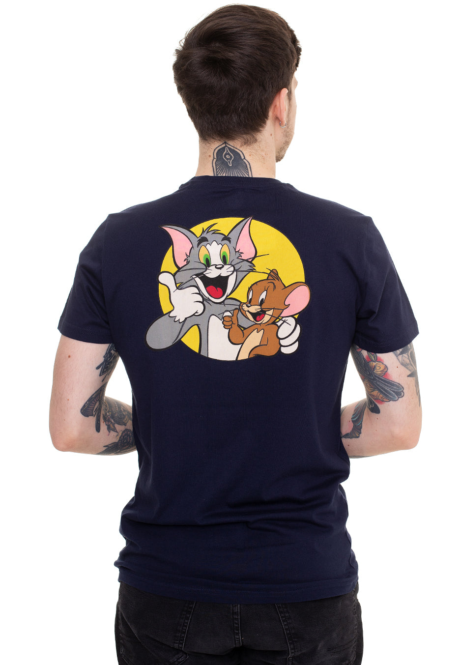 Tom And Jerry - Tom & Jerry Navy - T-Shirt | Men-Image