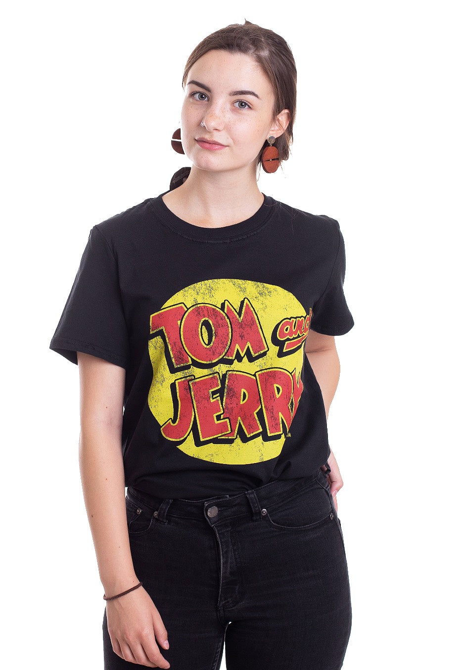 Tom And Jerry - Washed Logo - T-Shirt | Women-Image