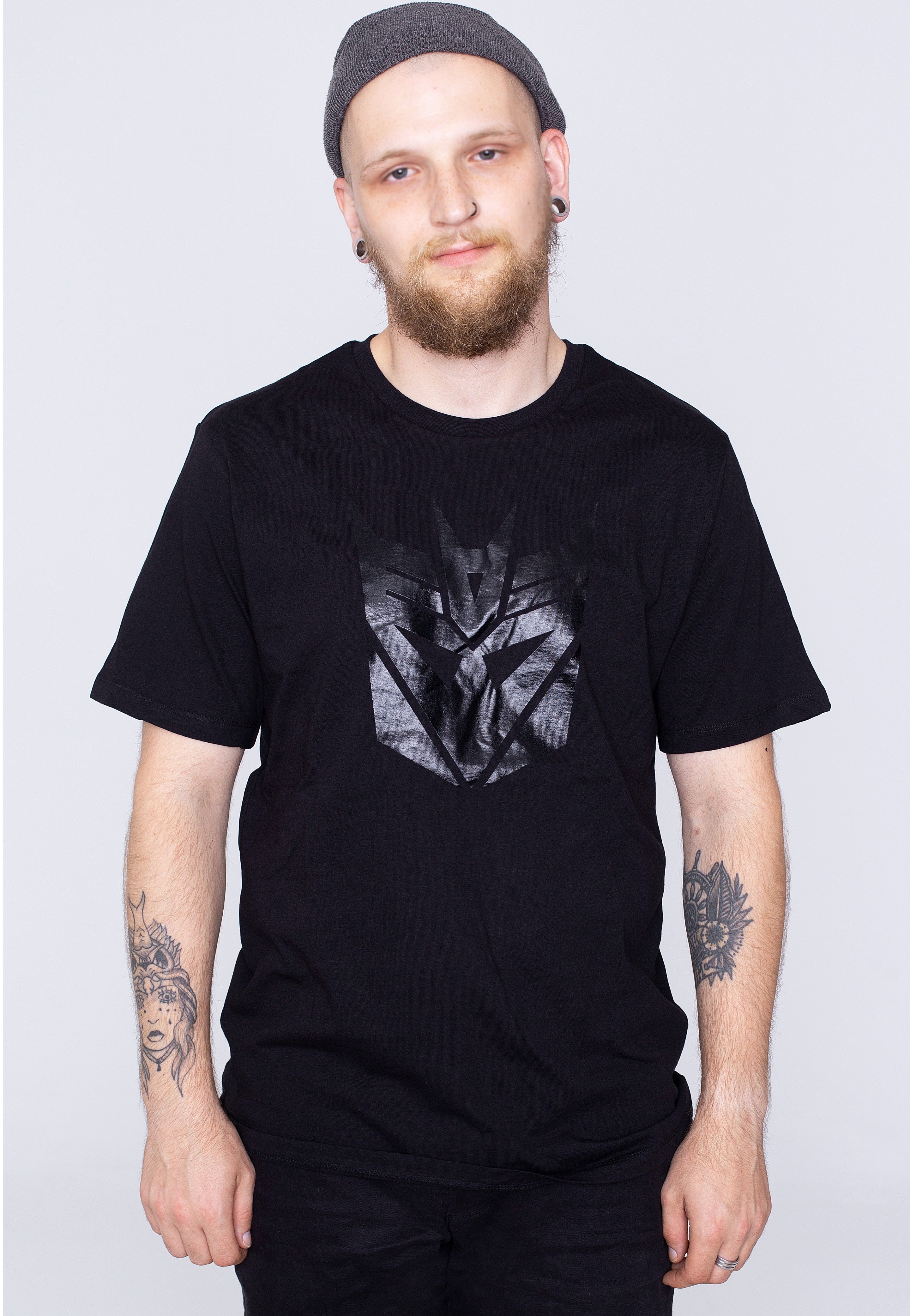 Transformers - Decepticons Black On Black - T-Shirt | Men-Image