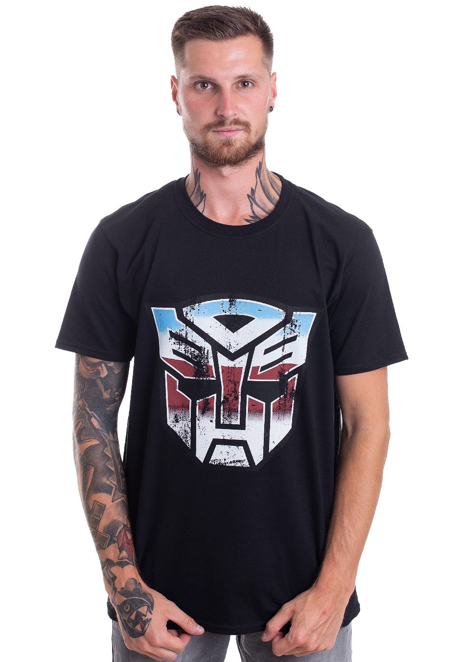 Transformers - Distressed Autobot Shield - T-Shirt | Men-Image