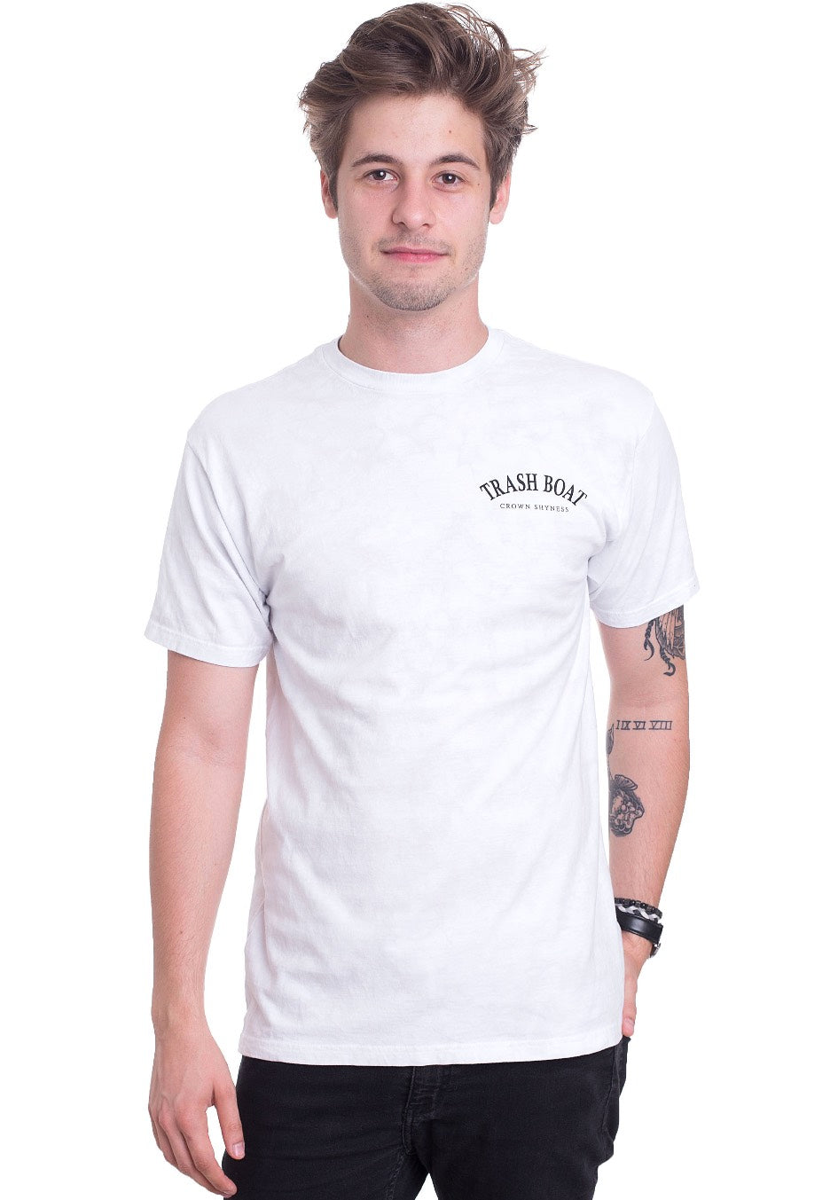 Trash Boat - Fingers Acid Wash White - T-Shirt | Men-Image