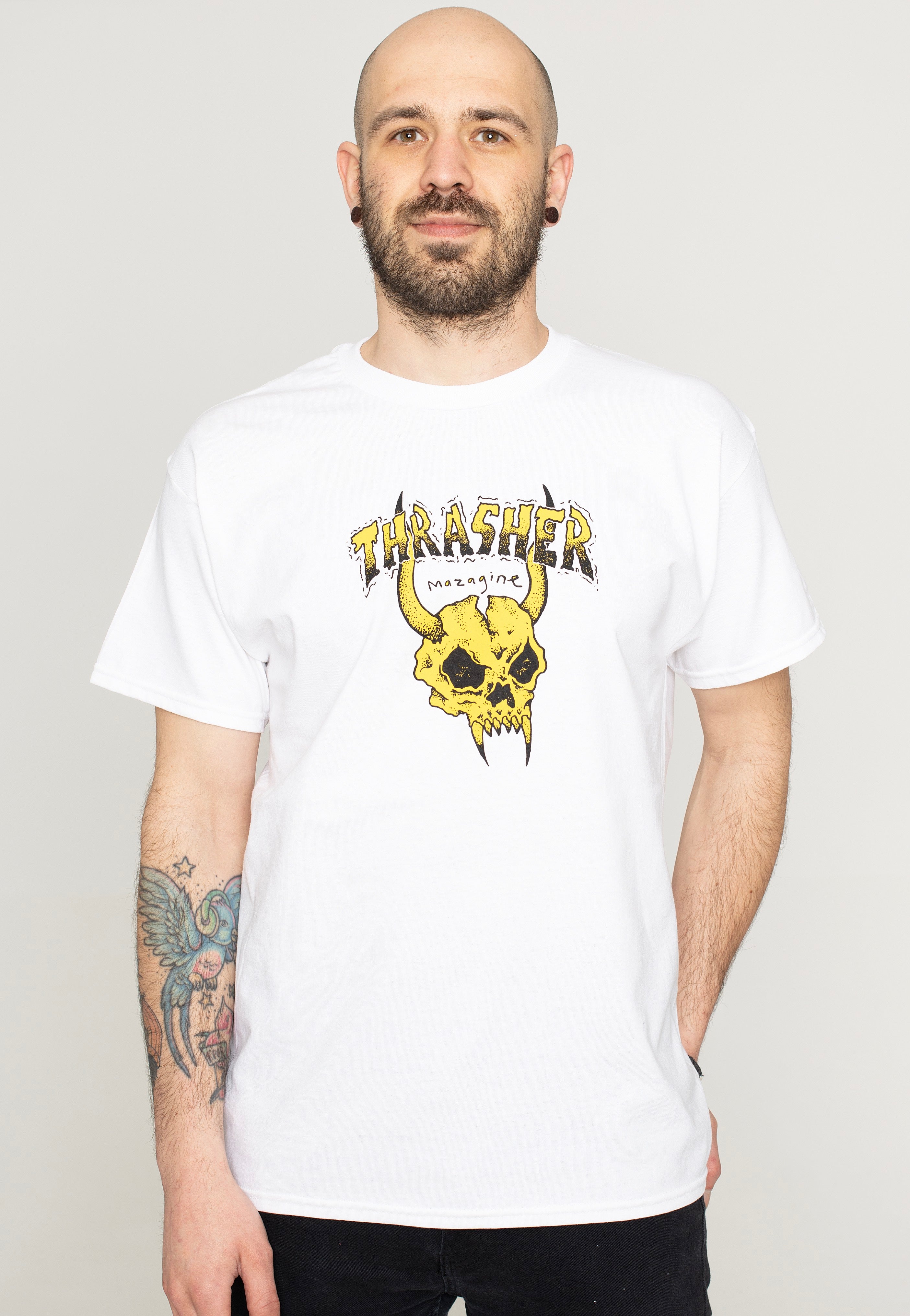 Thrasher - Barbarian White - T-Shirt | Men-Image