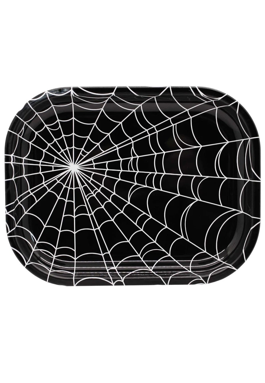 Sourpuss Clothing - Spiderweb Back - Rolling Tray | Neutral-Image