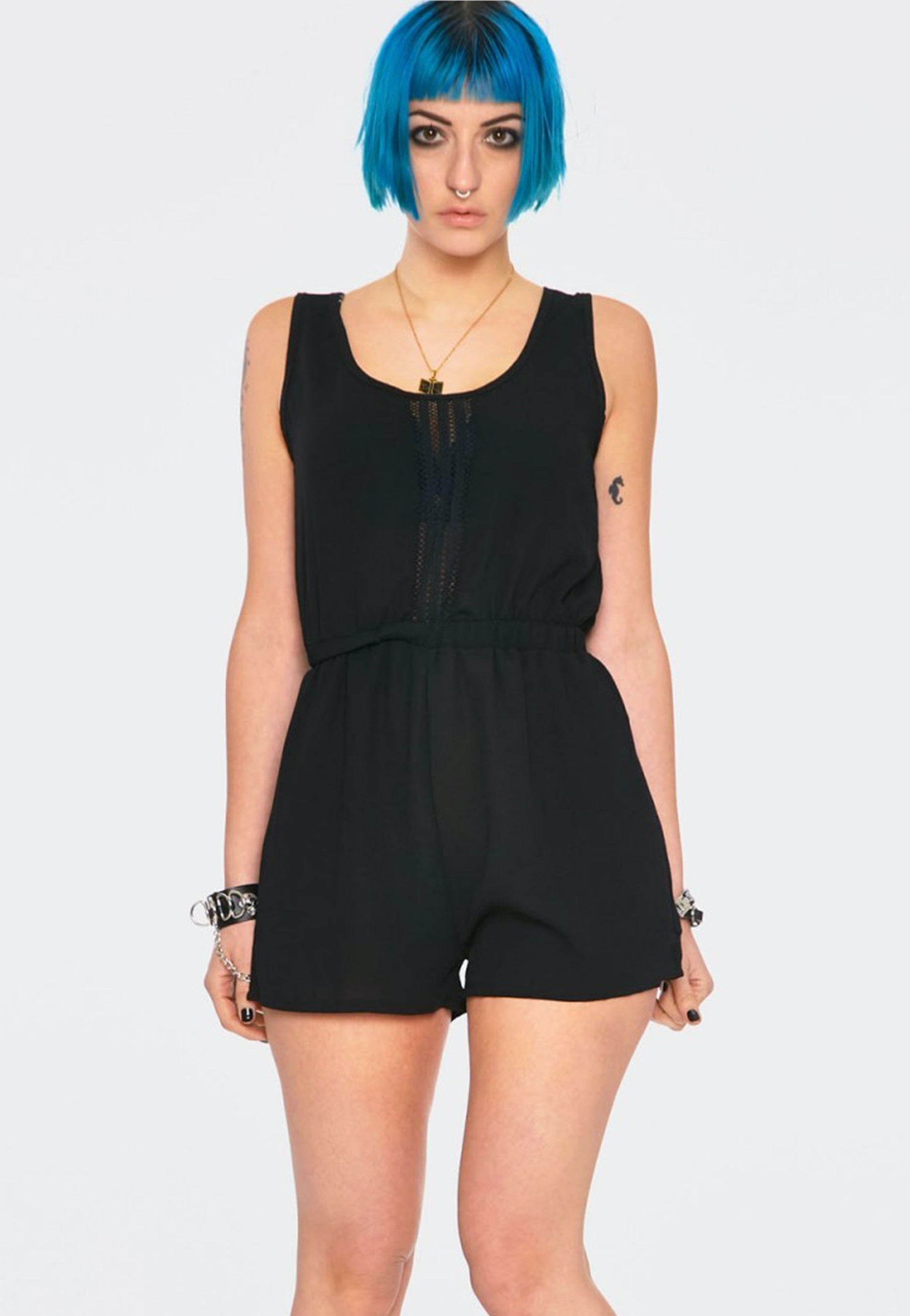 Jawbreaker - Trim And Black Crepe - Jumpsuit | Women-Image