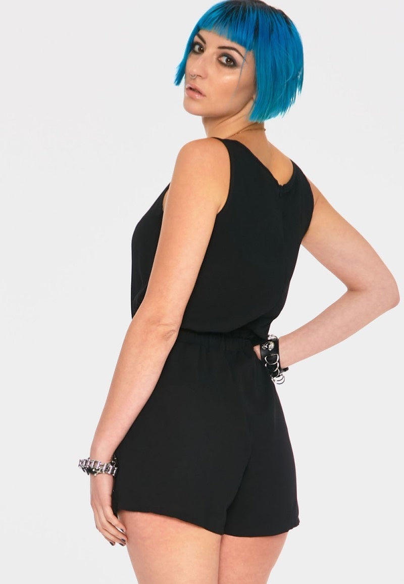 Jawbreaker - Trim And Black Crepe - Jumpsuit | Women-Image