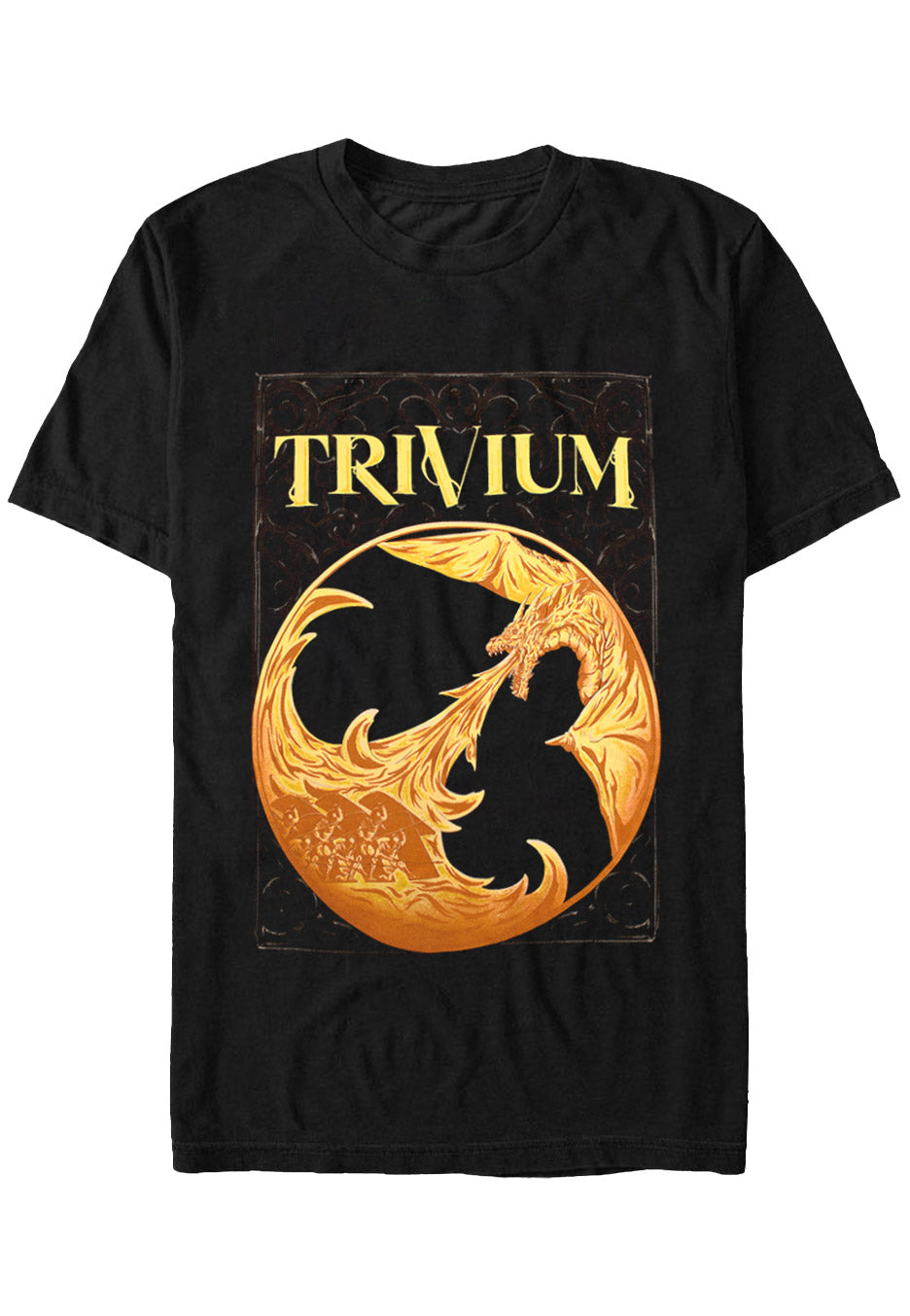 Trivium - Gold Dragon - T-Shirt | Neutral-Image