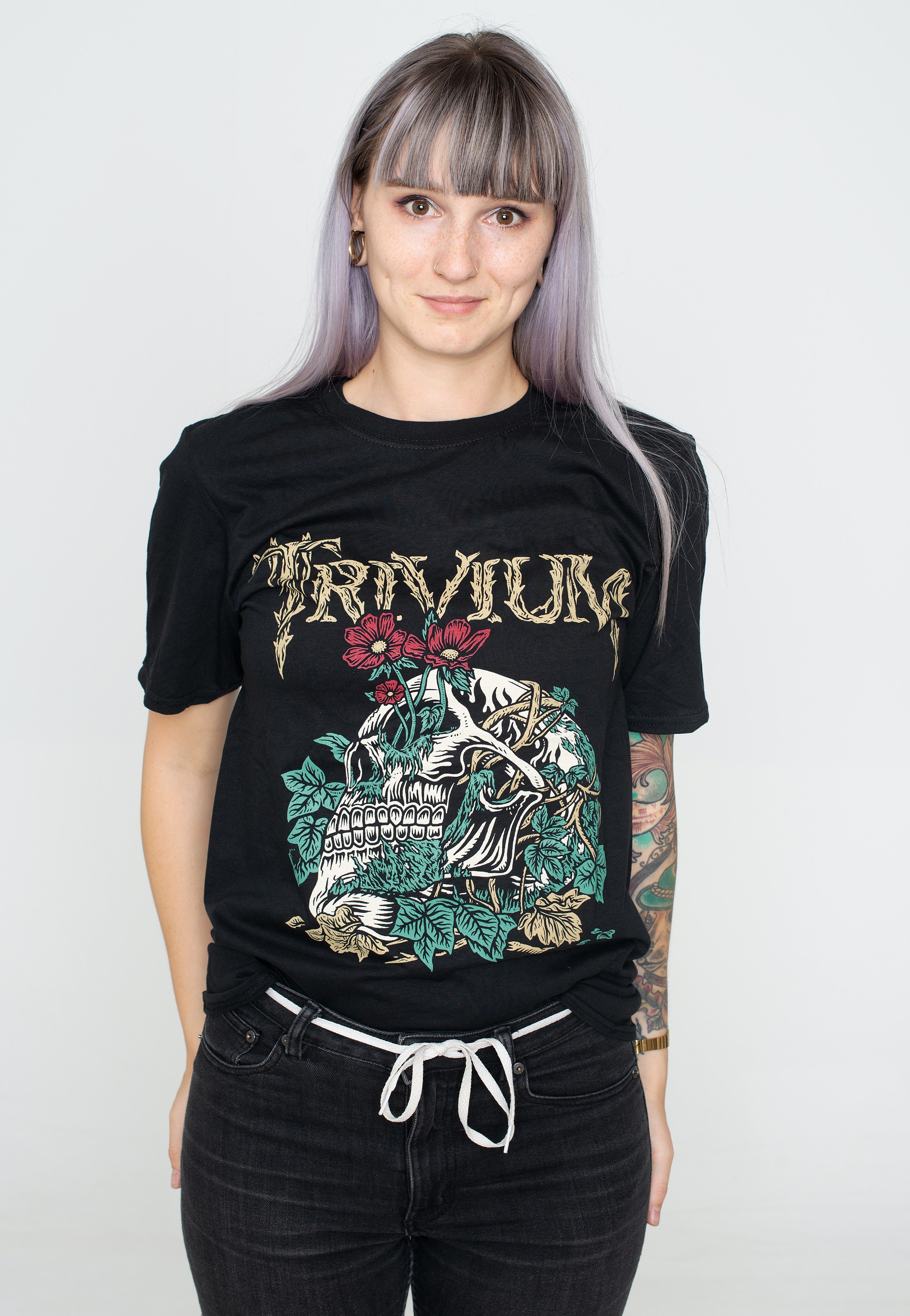 Trivium - Skelly Flower - T-Shirt | Women-Image