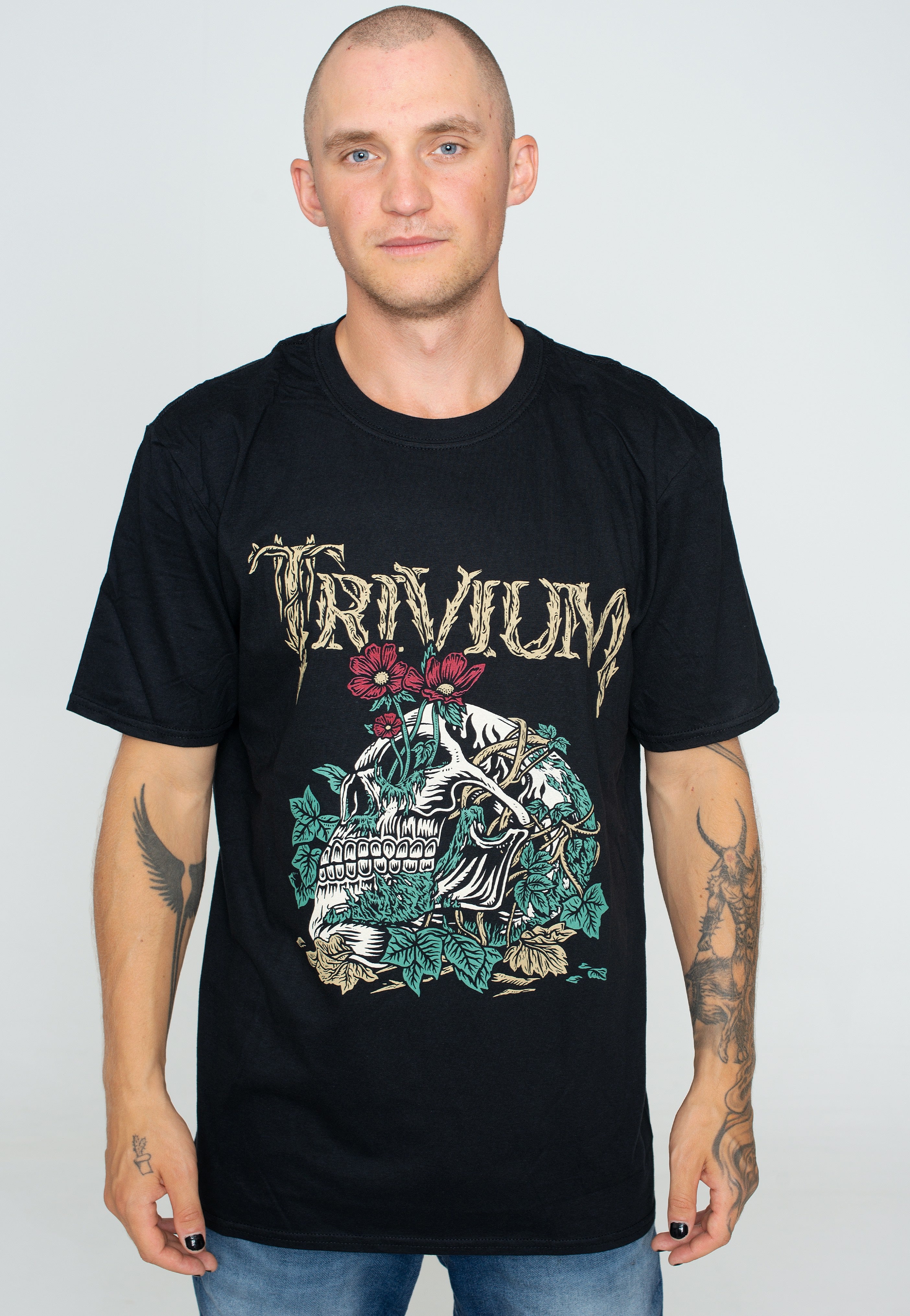 Trivium - Skelly Flower - T-Shirt | Men-Image