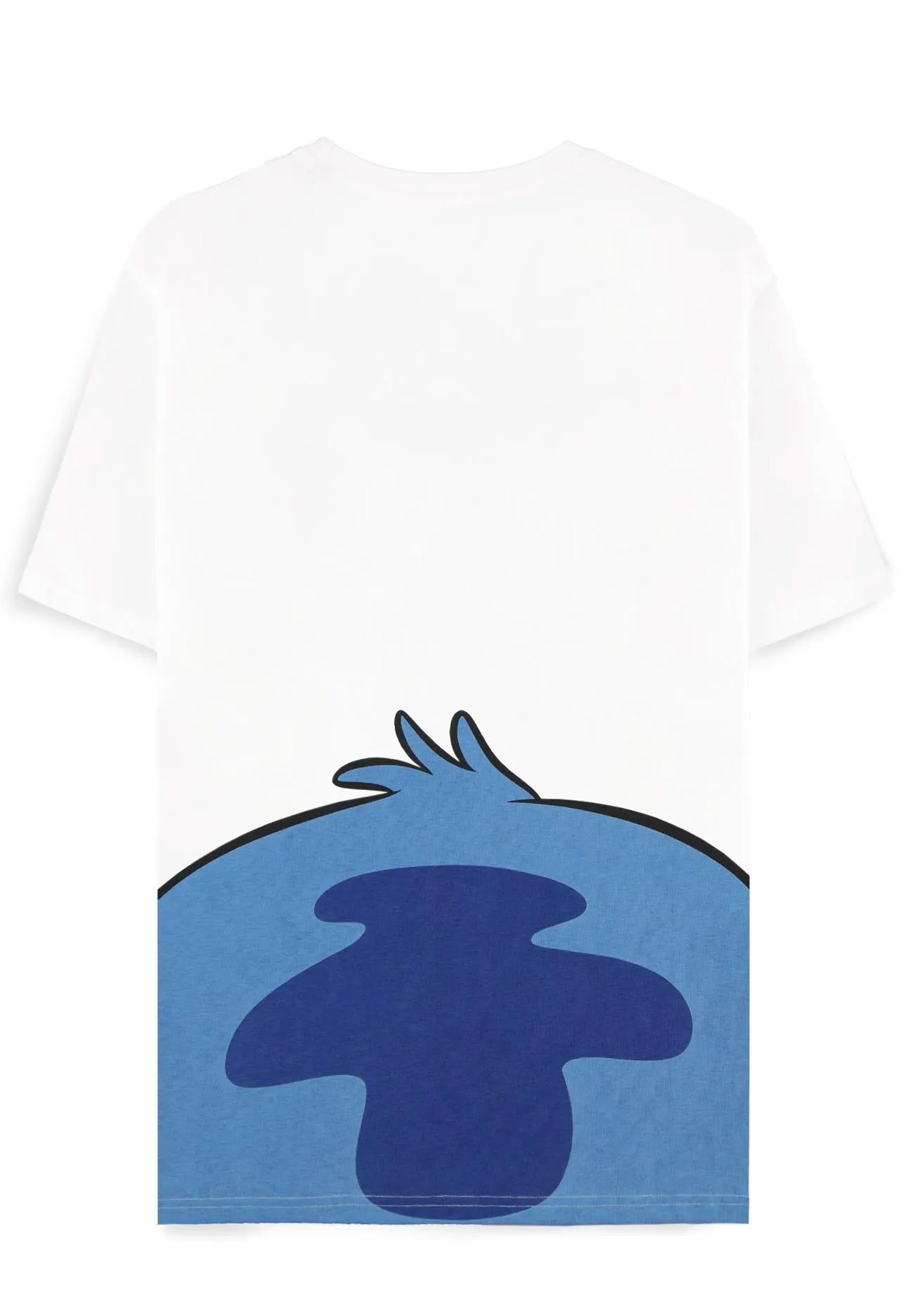 Lilo & Stitch - Peeking Stitch White - T-Shirt | Neutral-Image