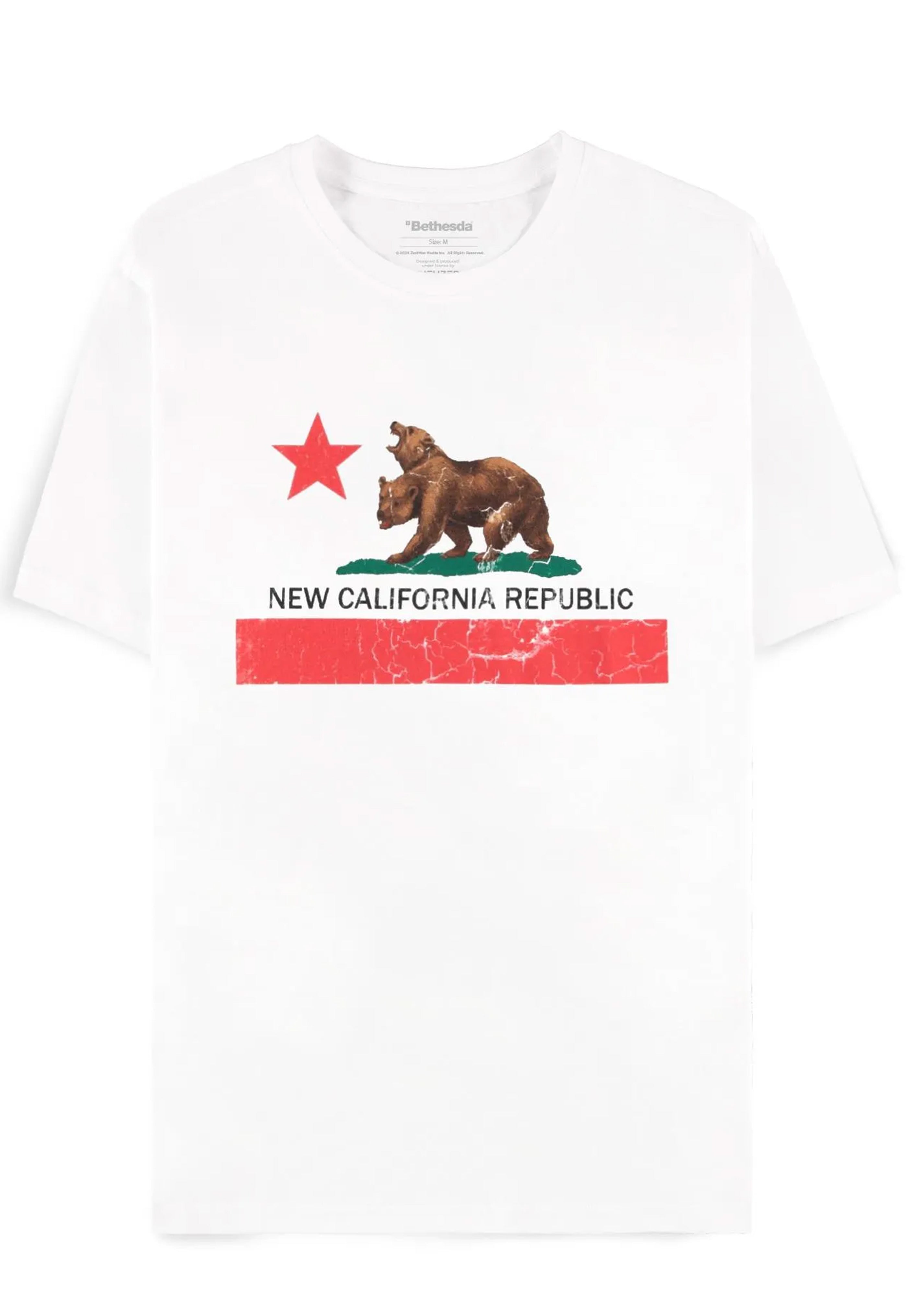 Fallout - New California Republic White - T-Shirt | Neutral-Image