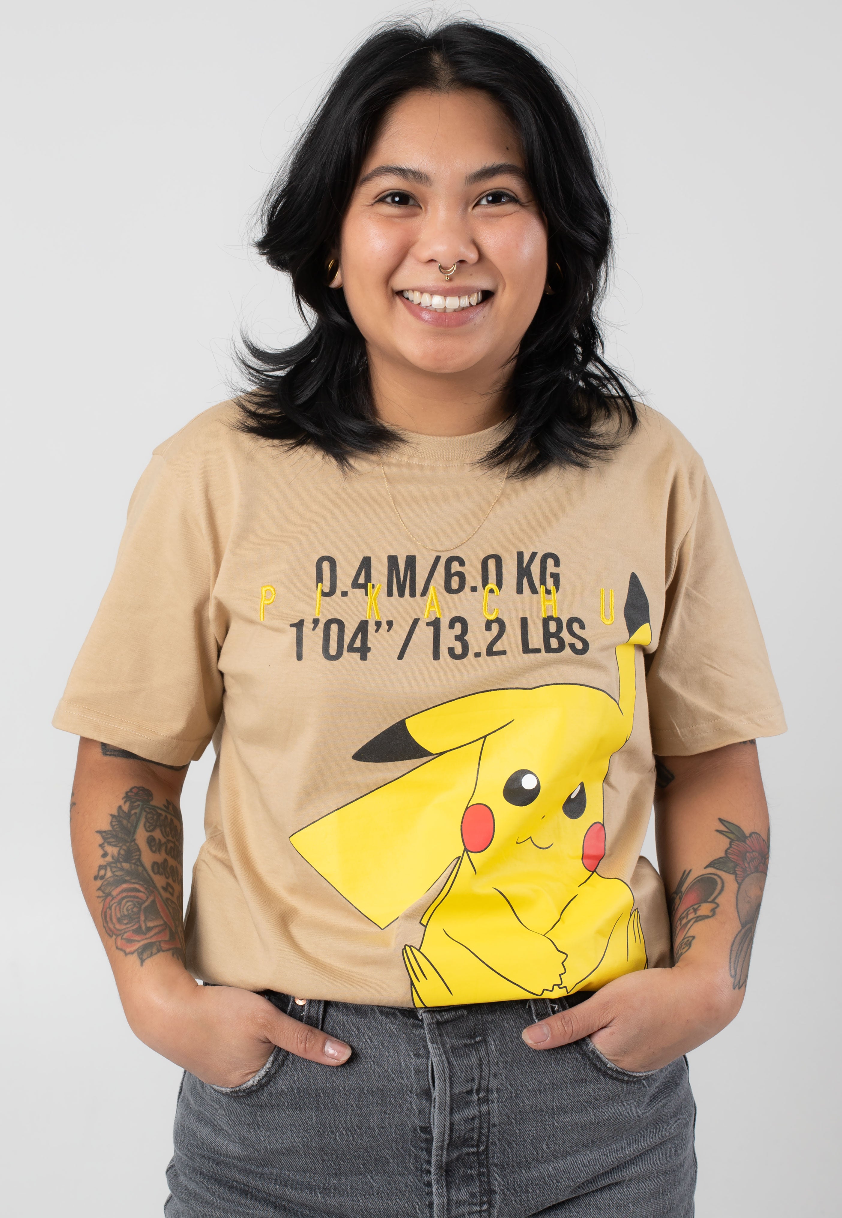 Pokémon - Pikachu Beige - T-Shirt | Women-Image