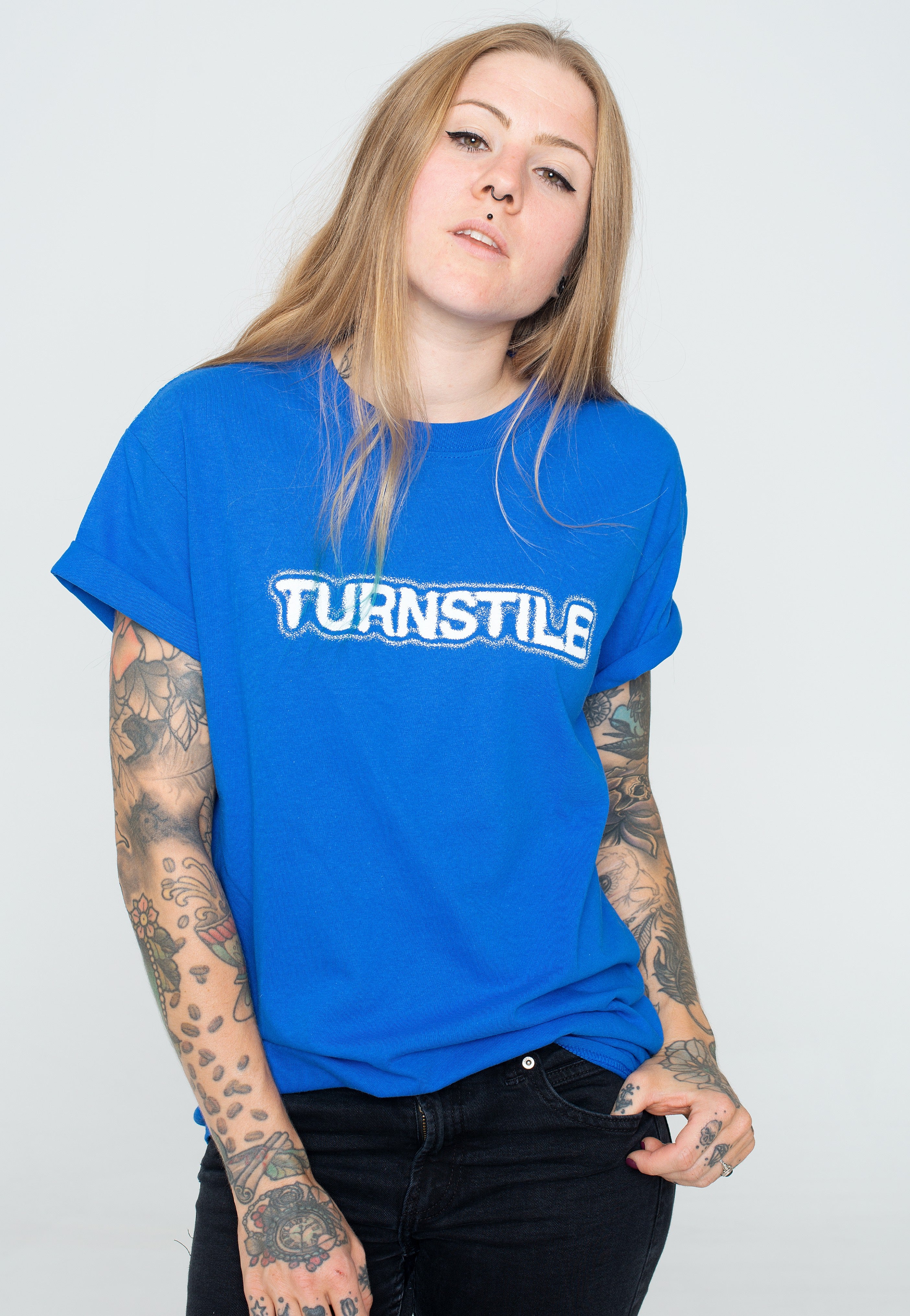 Turnstile - Blackout Royal - T-Shirt | Men-Image