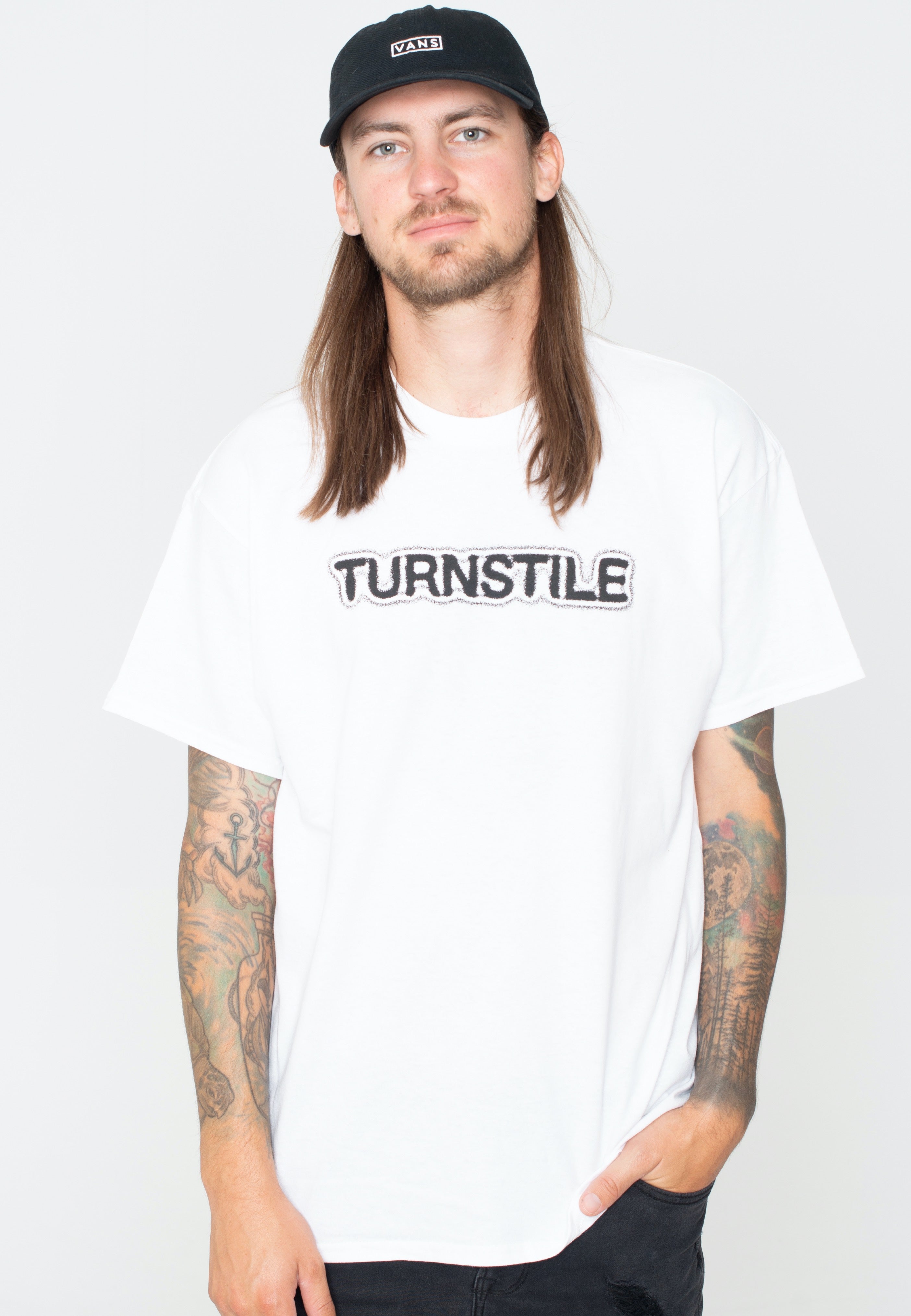 Turnstile - Blackout White - T-Shirt | Men-Image