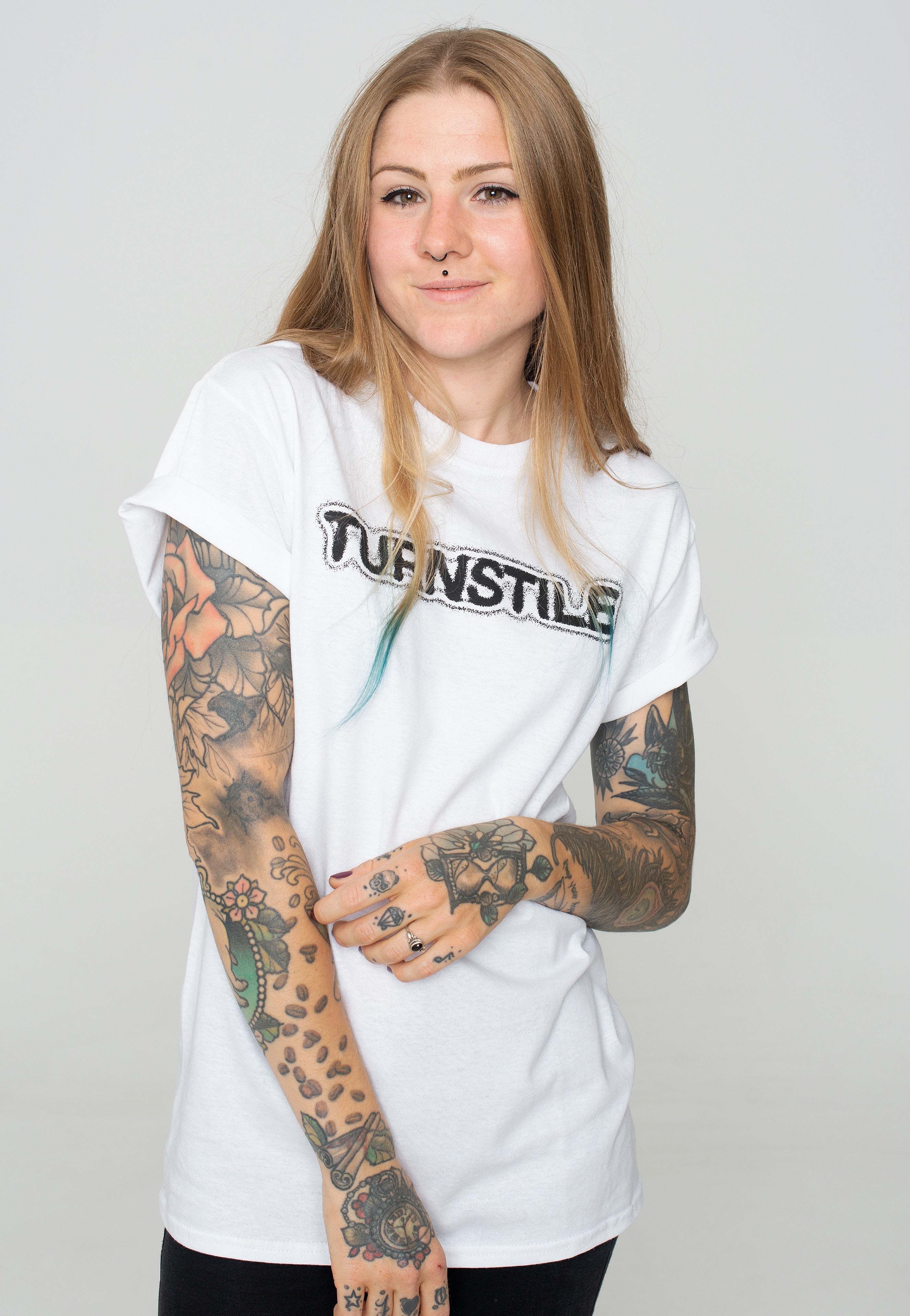 Turnstile - Blackout White - T-Shirt | Men-Image