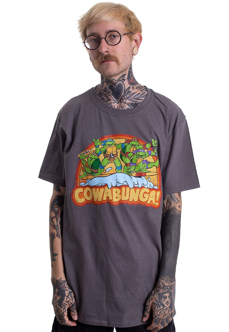 Turtles - Cowabunga Grey - T-Shirt | Men-Image