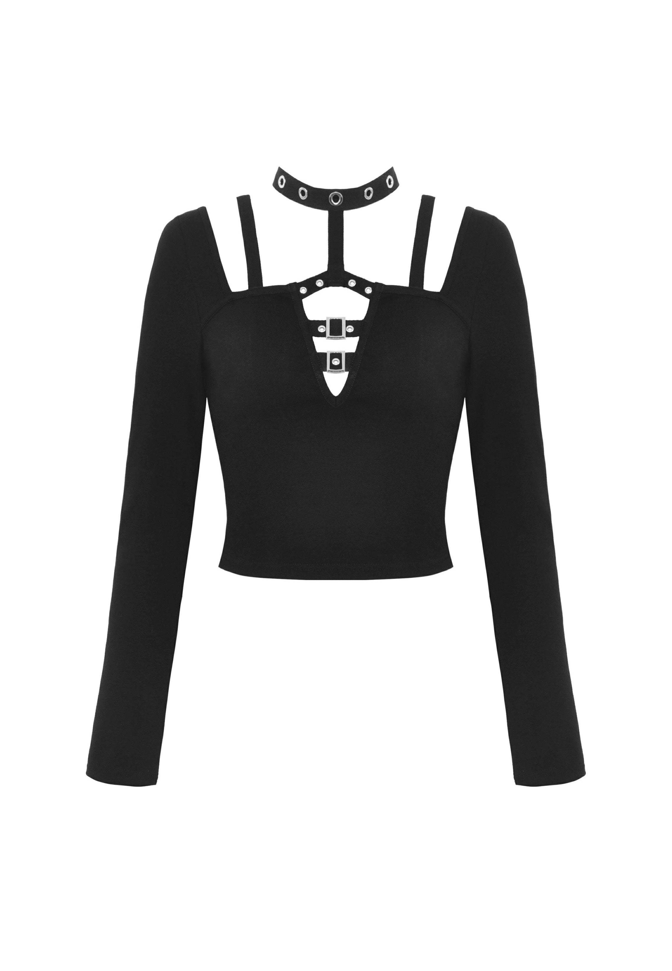 Dark In Love - Punk Rock Girl Crop - Top | Women-Image