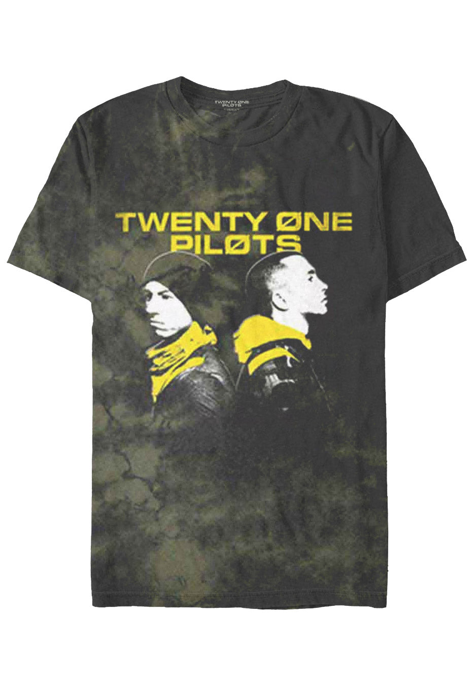 Twenty One Pilots - Back To Back Dip-Dye - T-Shirt | Neutral-Image