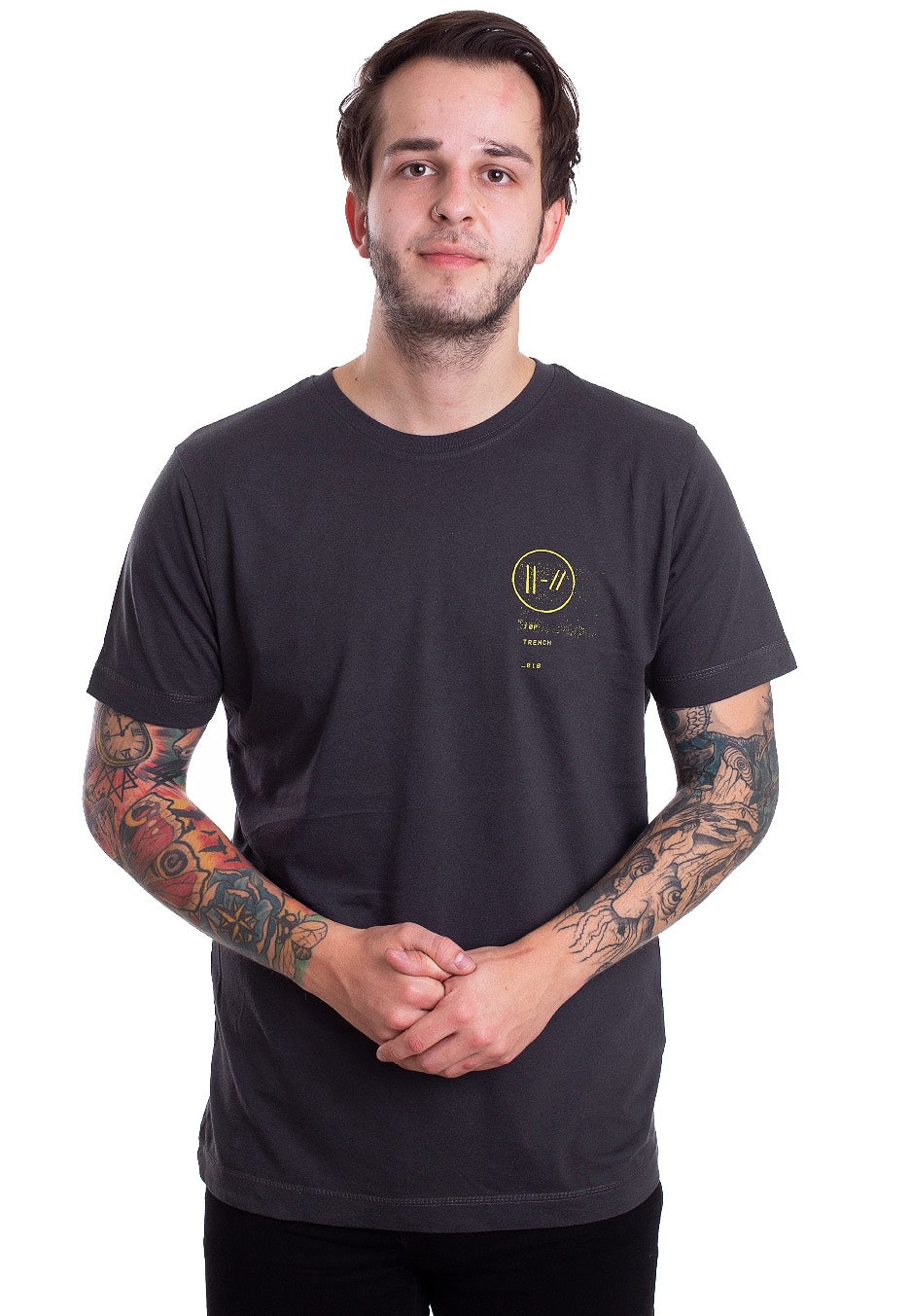 Twenty One Pilots - Bandito Circle Charcoal - T-Shirt | Men-Image